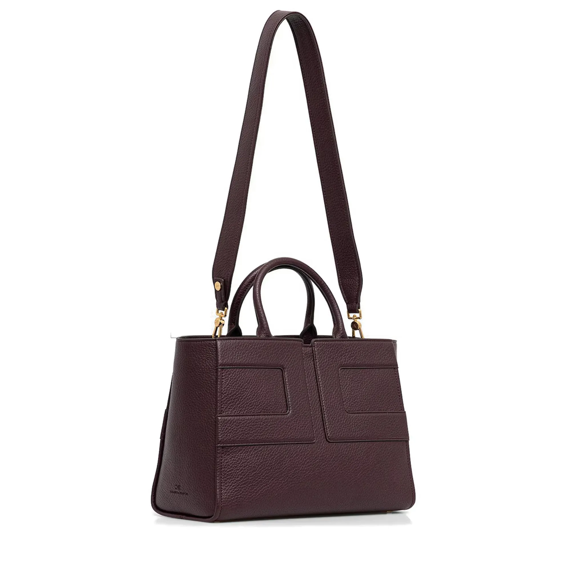 Elisabetta Franchi B'Bag With Embossed Logo' Merlot Bs34A56E2 153860