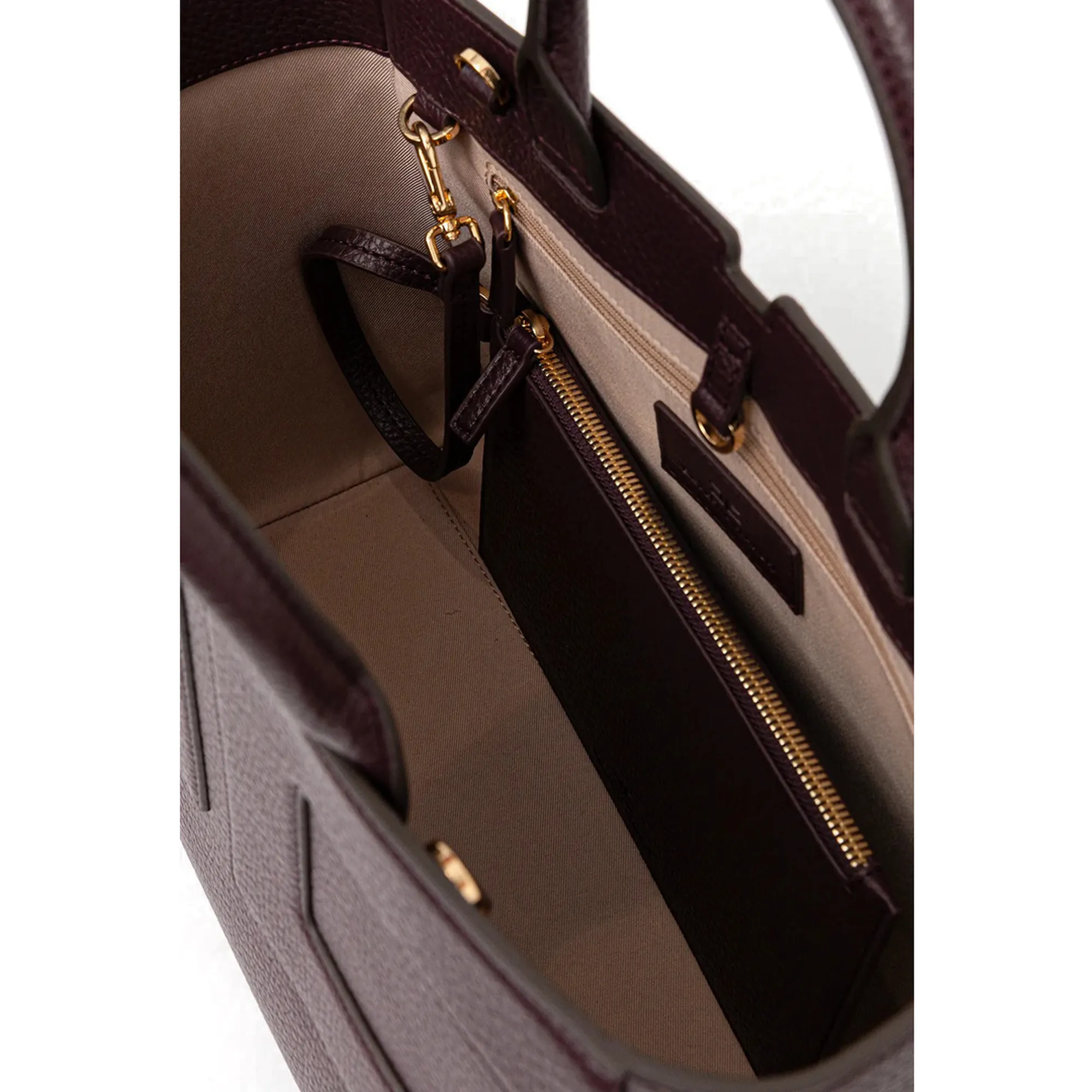 Elisabetta Franchi B'Bag With Embossed Logo' Merlot Bs34A56E2 153868