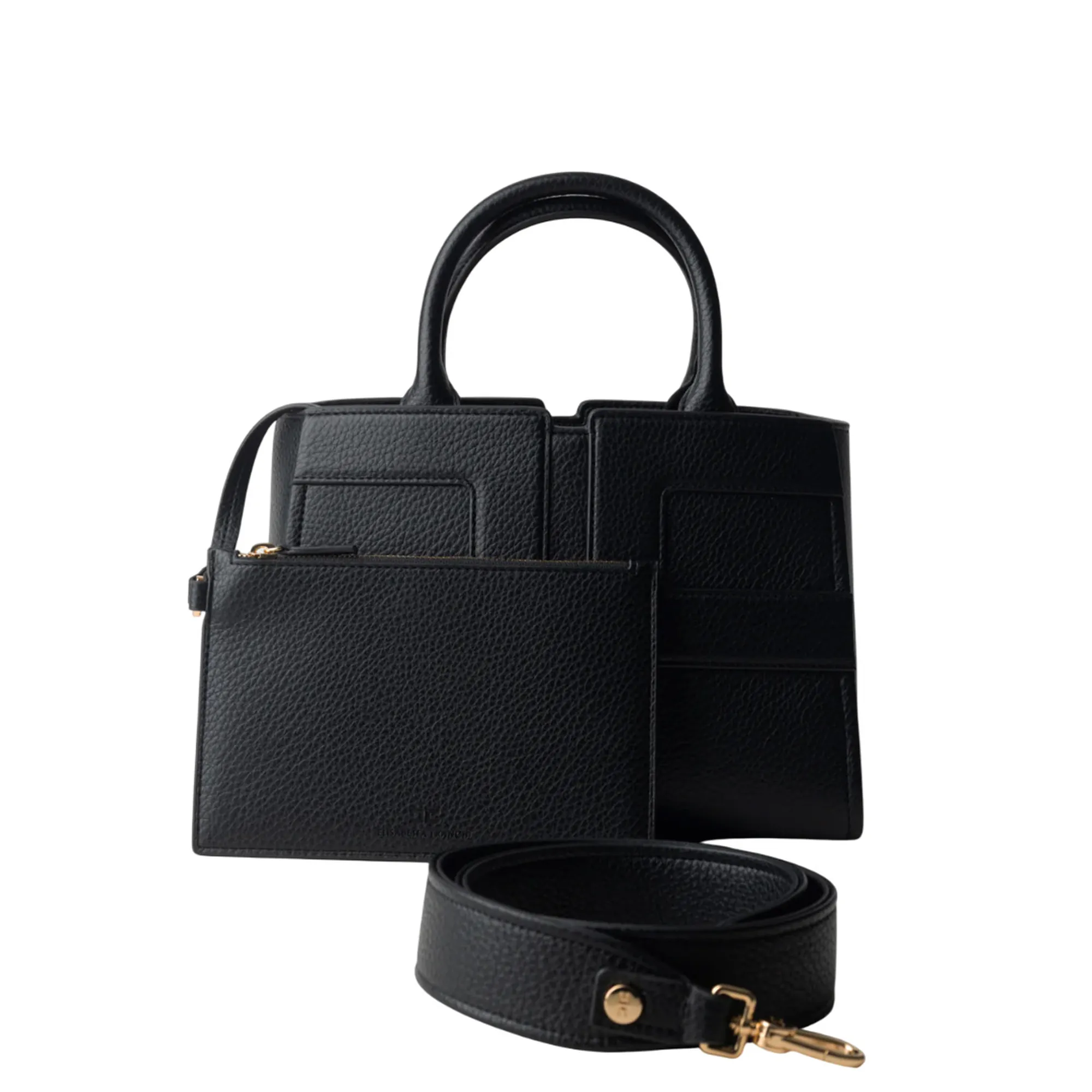 Elisabetta Franchi B'Bag With Maxi Logo And Internal Pouch' Bs35A56E2 153859
