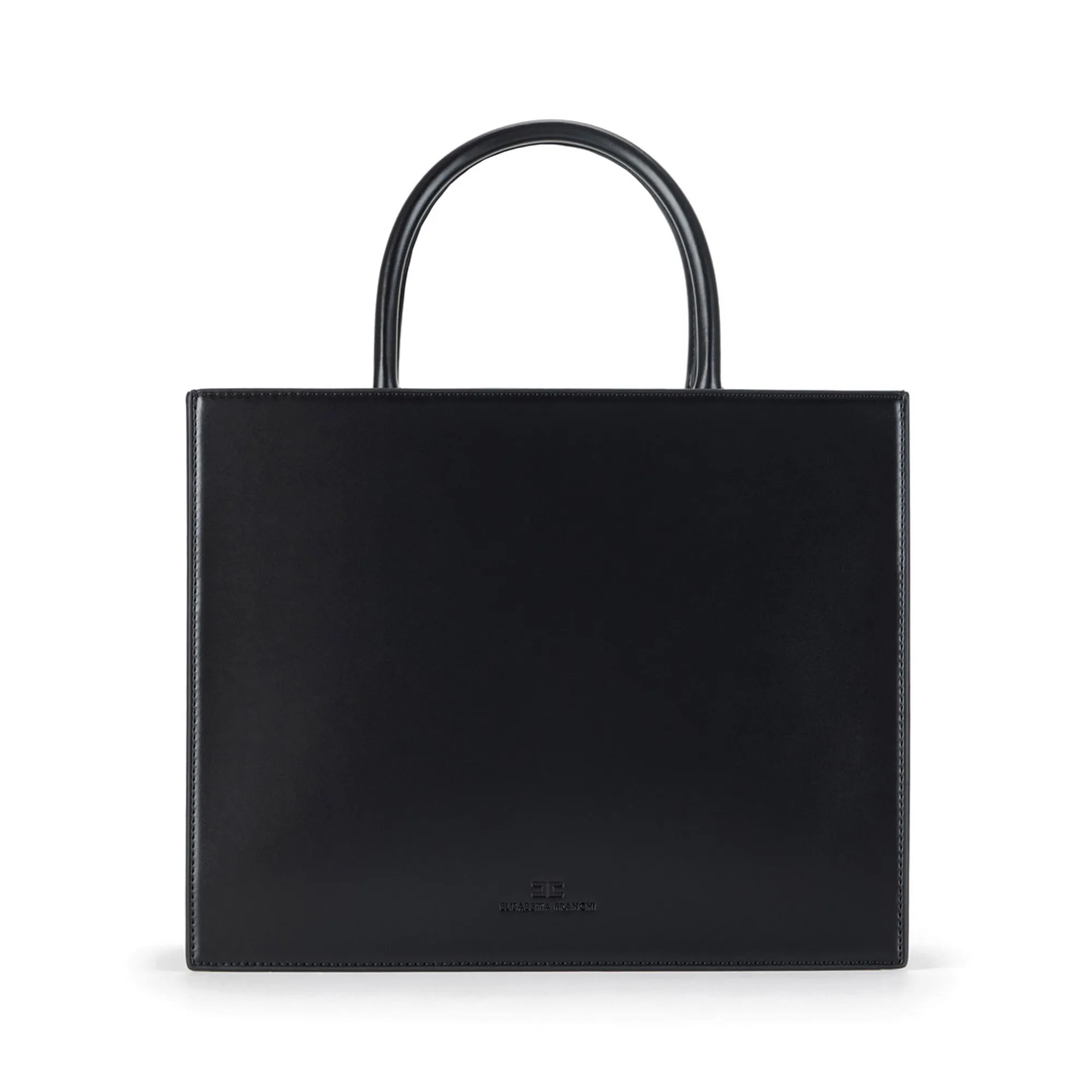 Elisabetta Franchi B'Large Bag With Logo' Black Bs32A56E2 153906