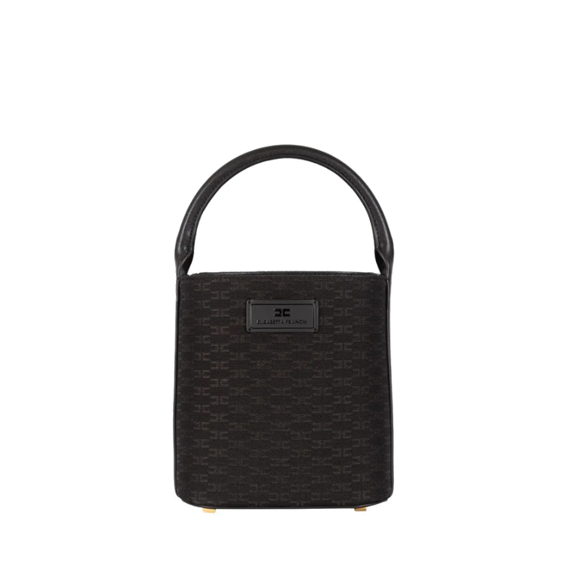 Elisabetta Franchi B'Fabric Bag With Removable Shoulder Strap' Black Bs02A66E2 184848