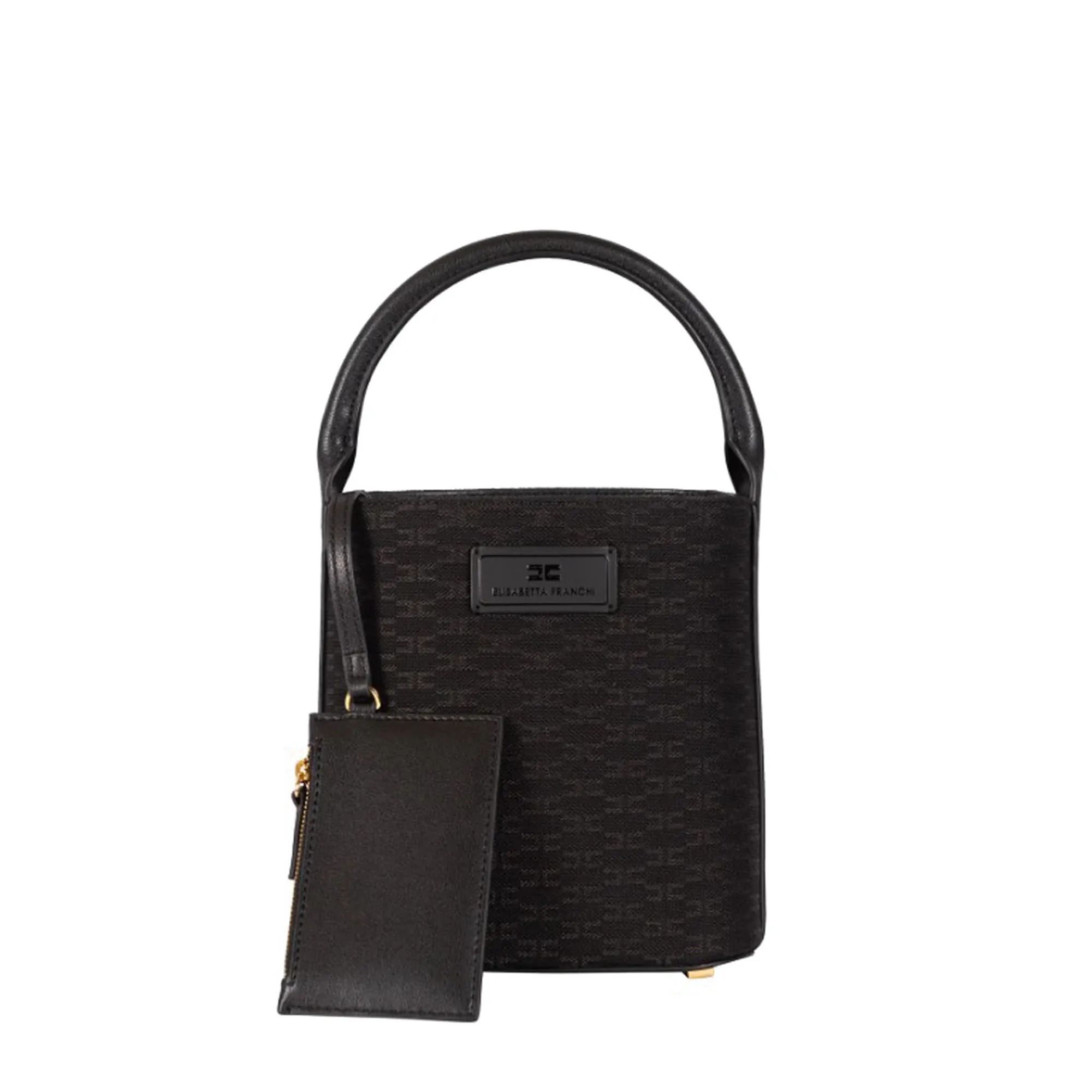 Elisabetta Franchi B'Fabric Bag With Removable Shoulder Strap' Black Bs02A66E2 184851