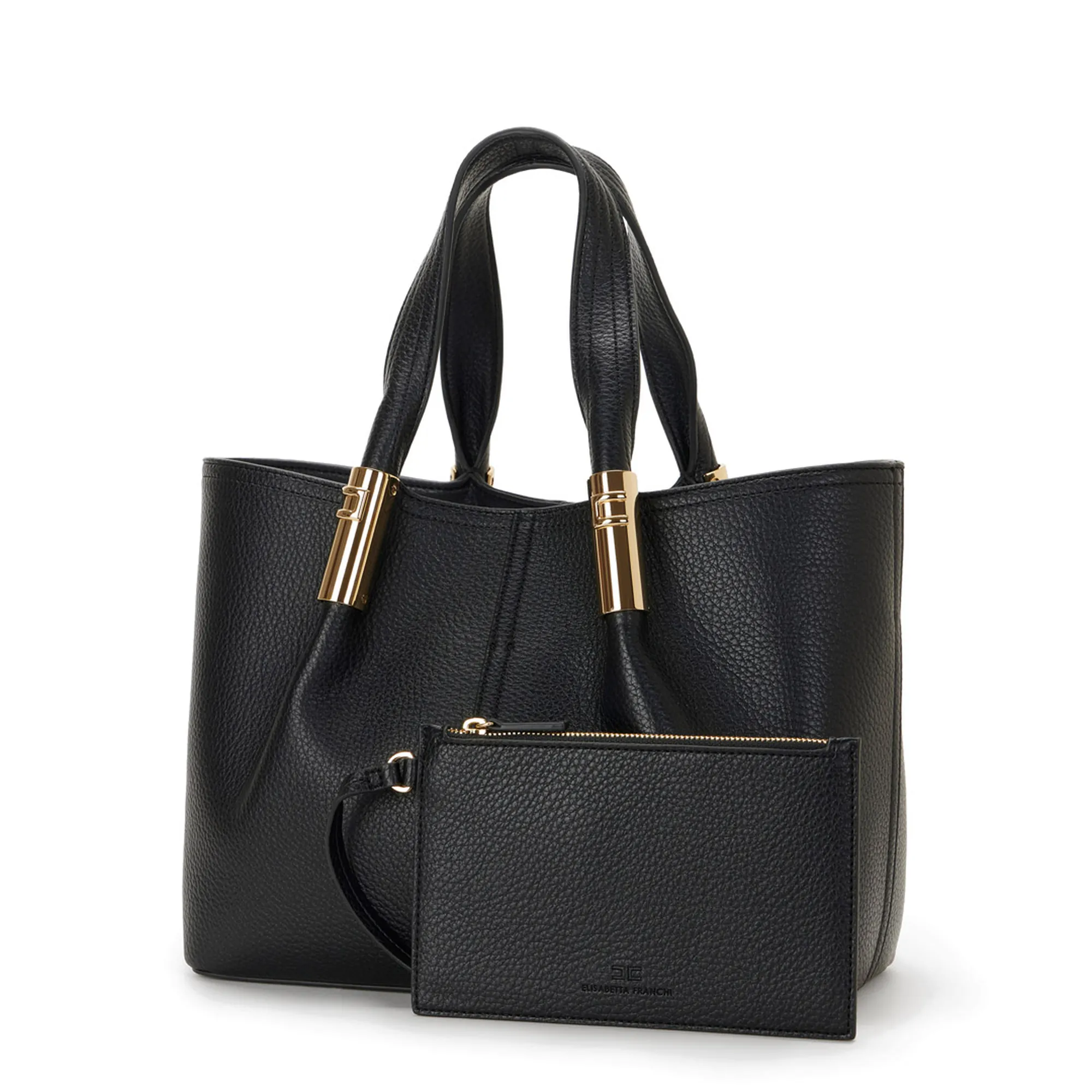 Elisabetta Franchi B'Medium Bag With Logo Details' Bs42A56E2 153823
