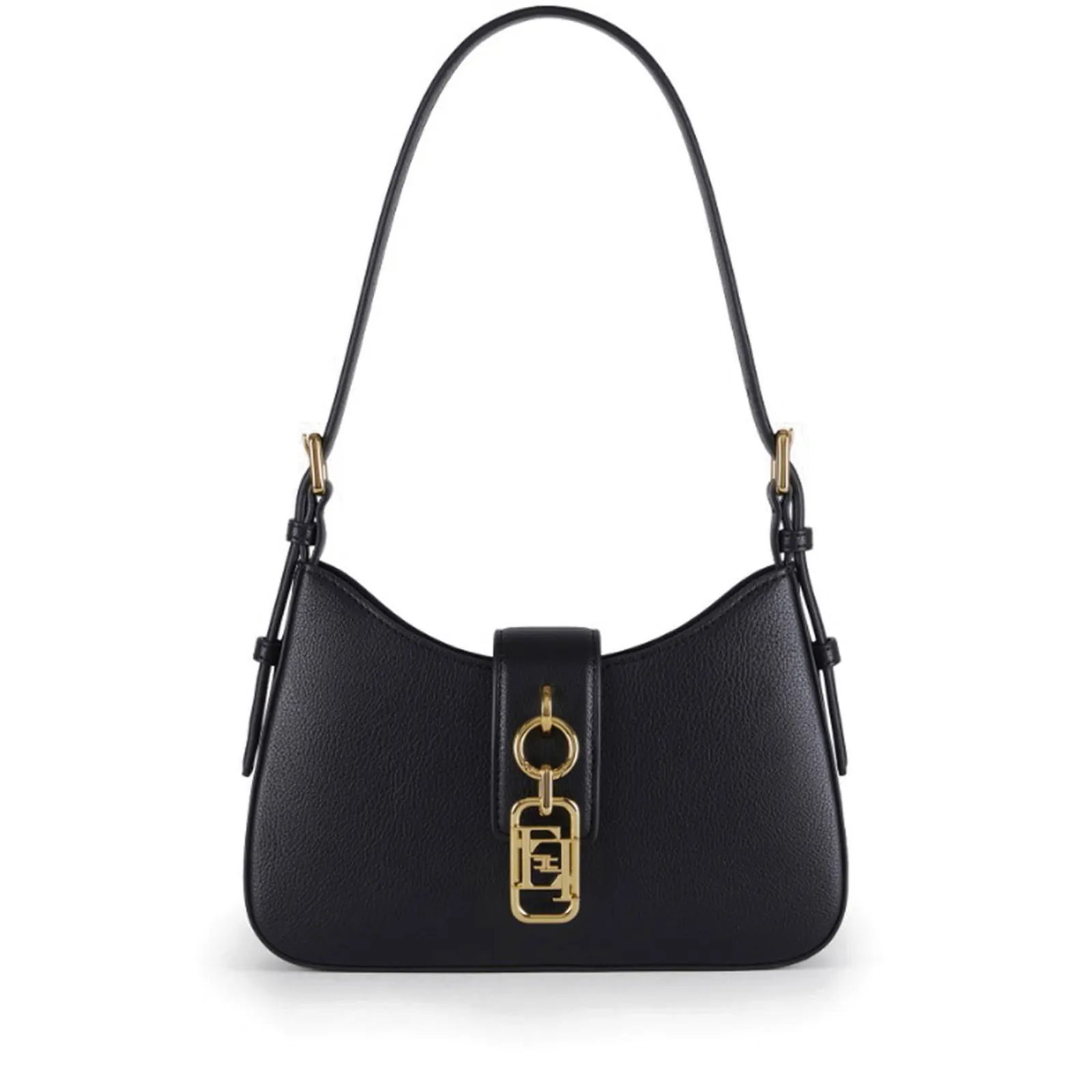 Elisabetta Franchi Borsa Piccola Con Charm Nero Bs24A62E2 179726