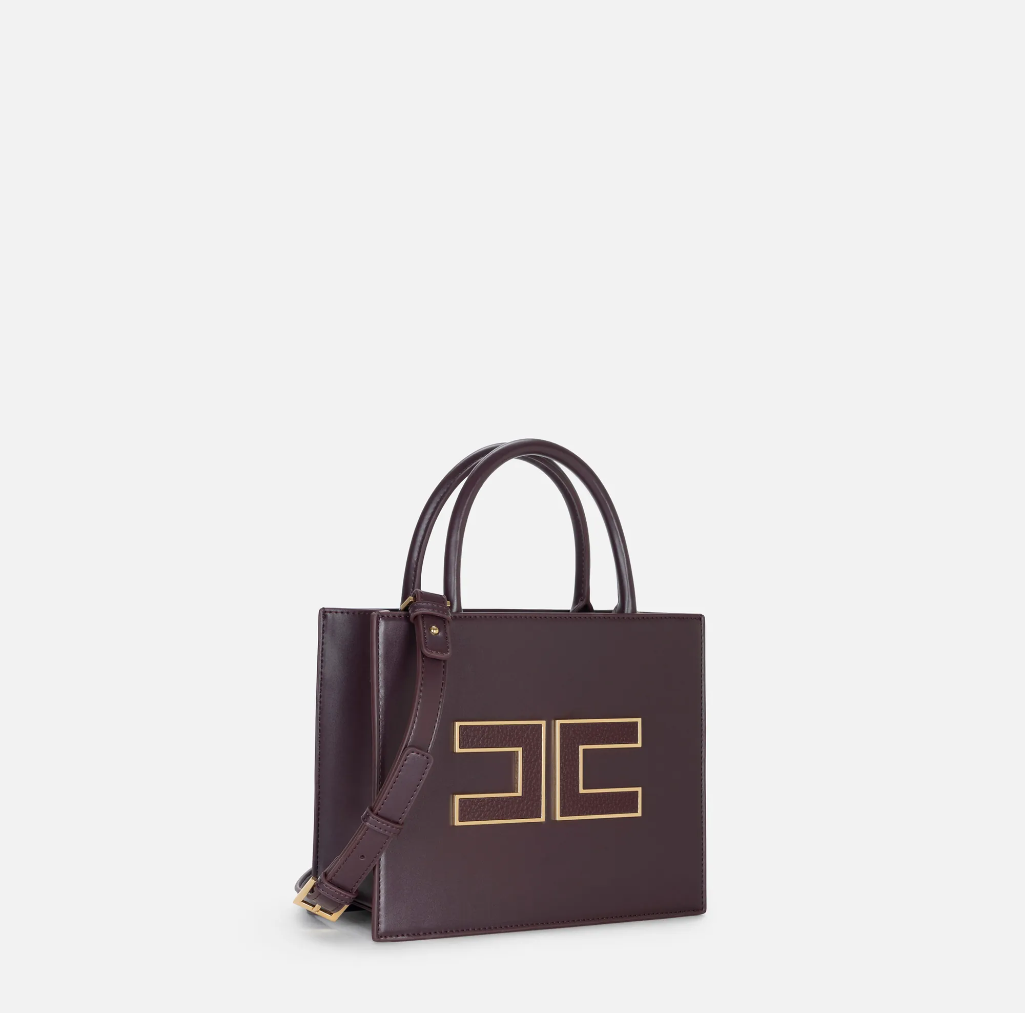 Elisabetta Franchi B'Small Bag With Logo' Merlot Bs33A56E2 153204
