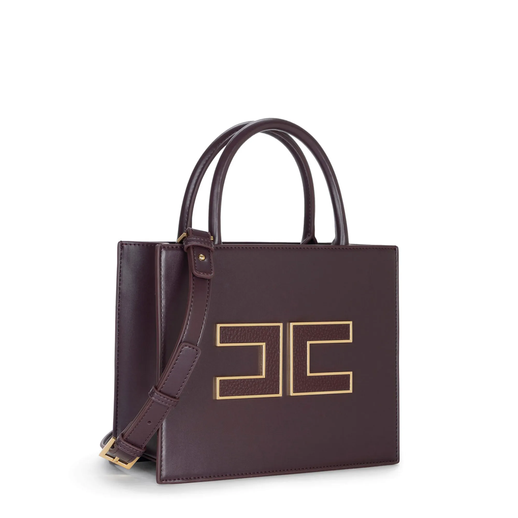 Elisabetta Franchi B'Small Bag With Logo' Merlot Bs33A56E2 153897