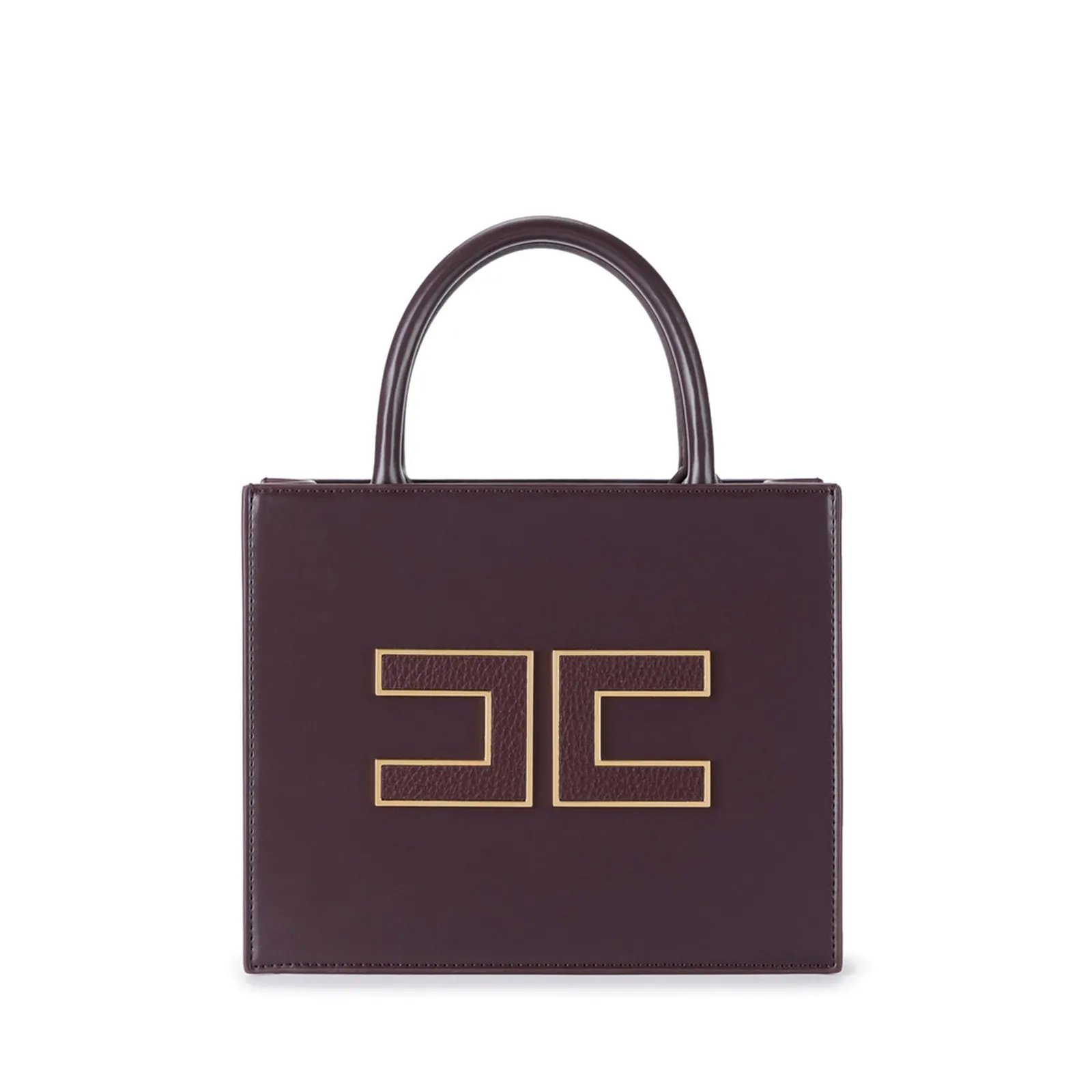 Elisabetta Franchi Borsa Piccola Con Logo Merlot Bs33A56E2 153898