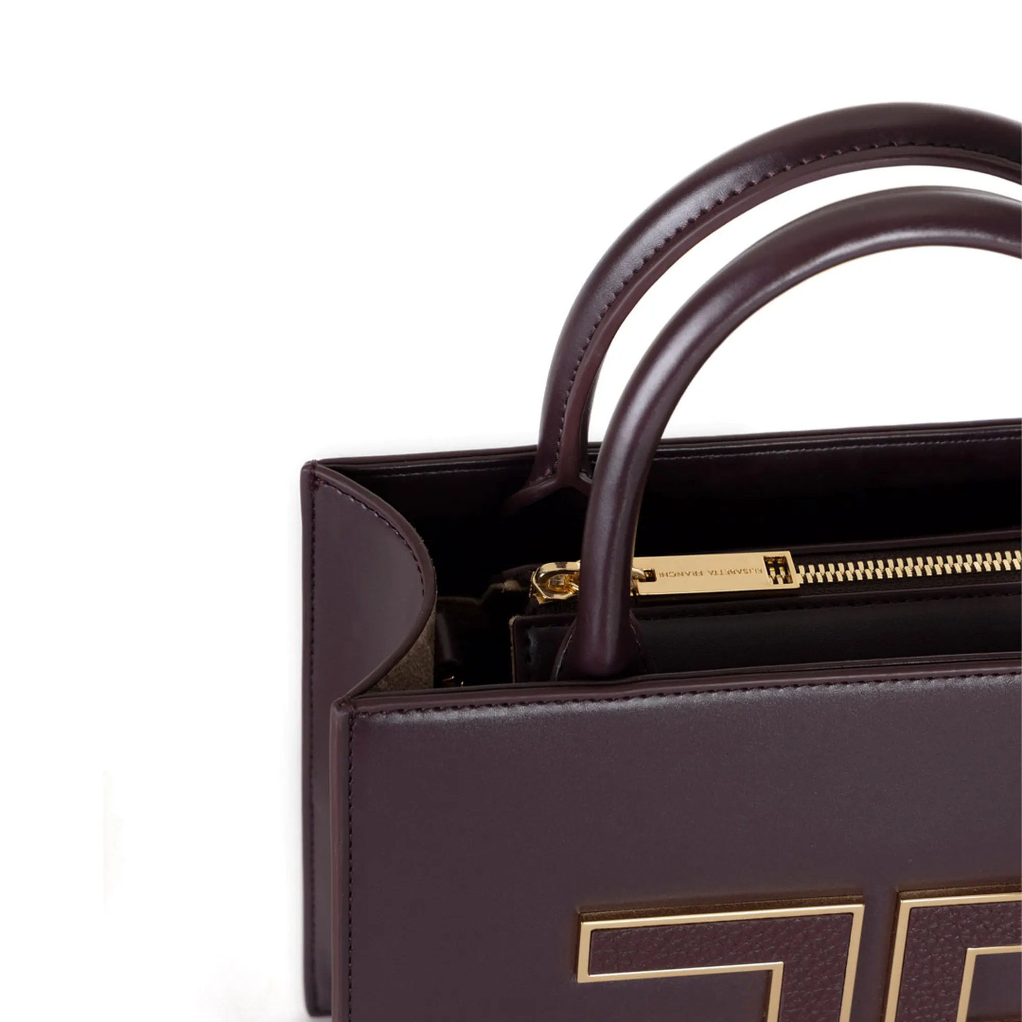 Elisabetta Franchi B'Small Bag With Logo' Merlot Bs33A56E2 153900