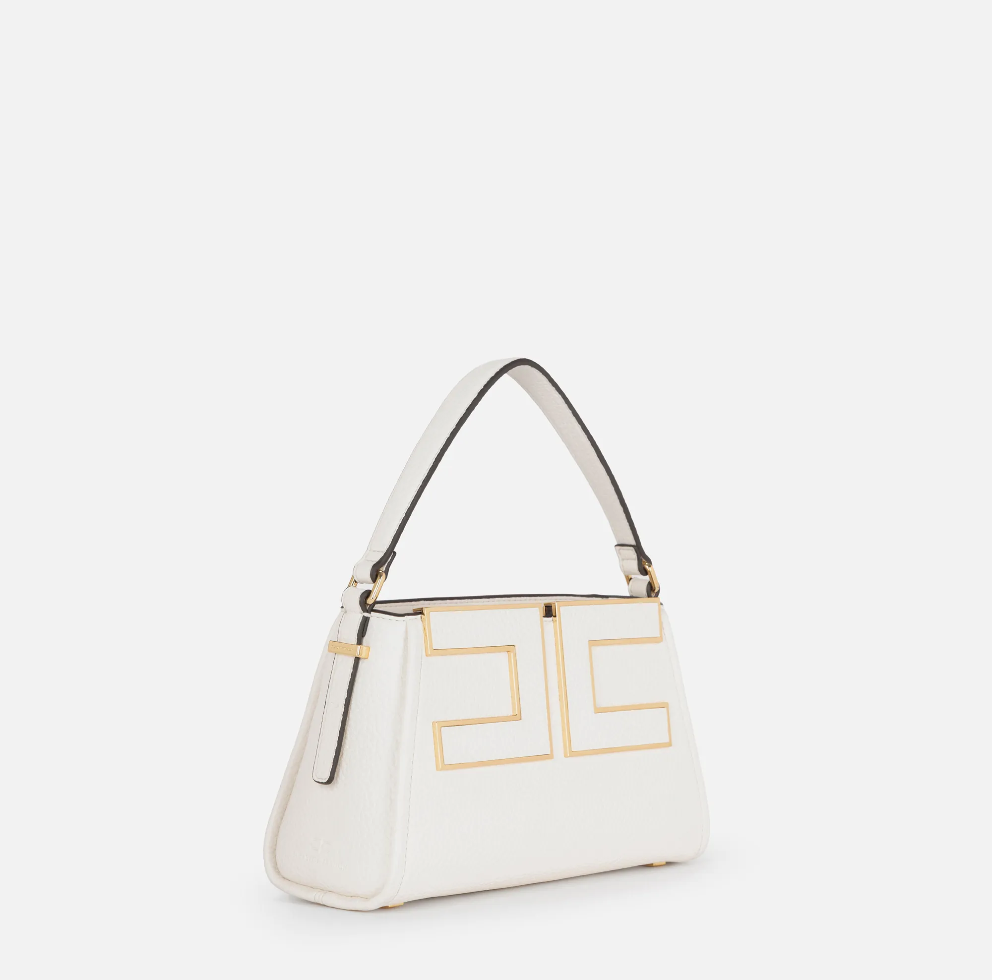 Elisabetta Franchi B'Small Bag With Logo' Milk Bs36A56E2 153056