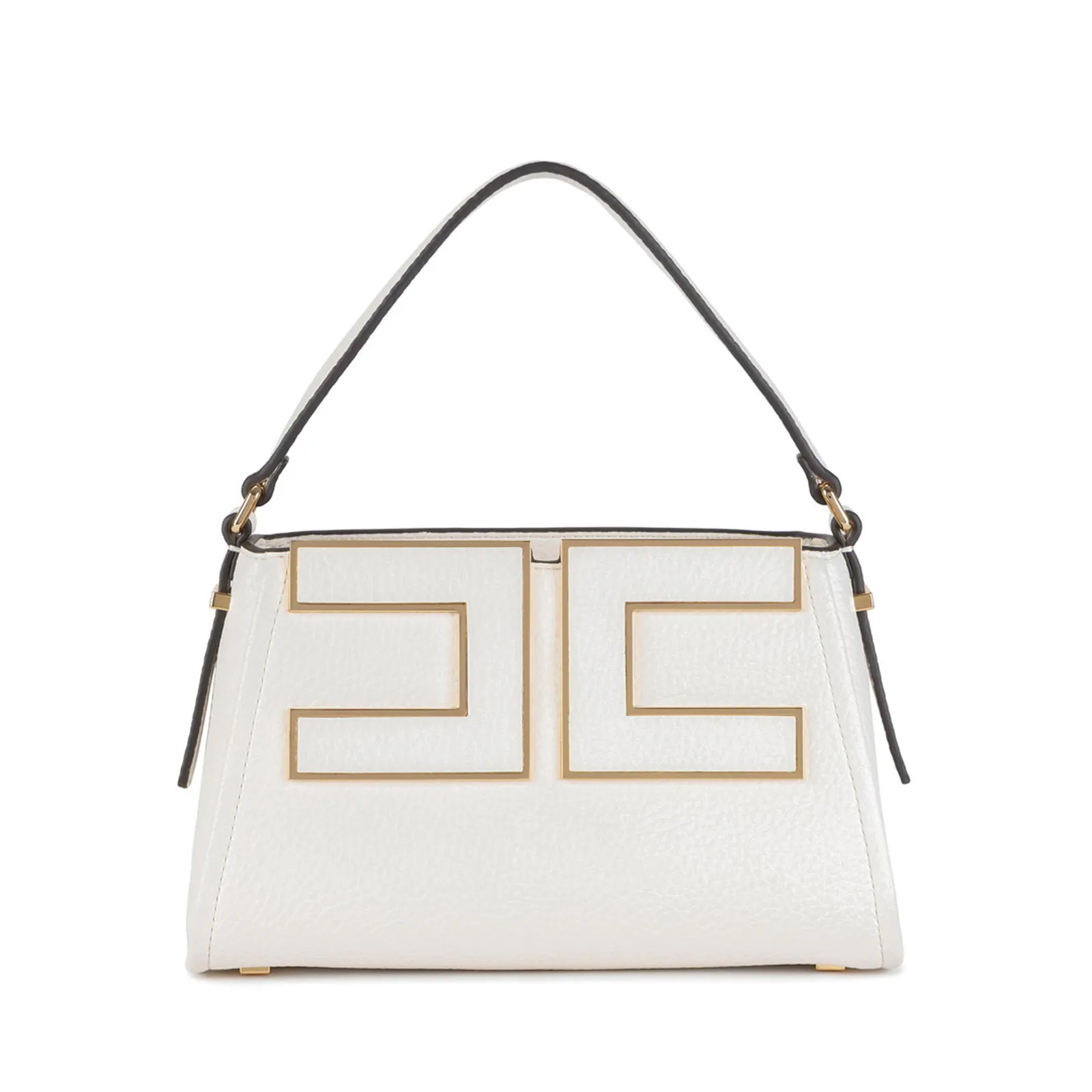 Elisabetta Franchi Borsa Piccola Con Logo Milk Bs36A56E2 153832