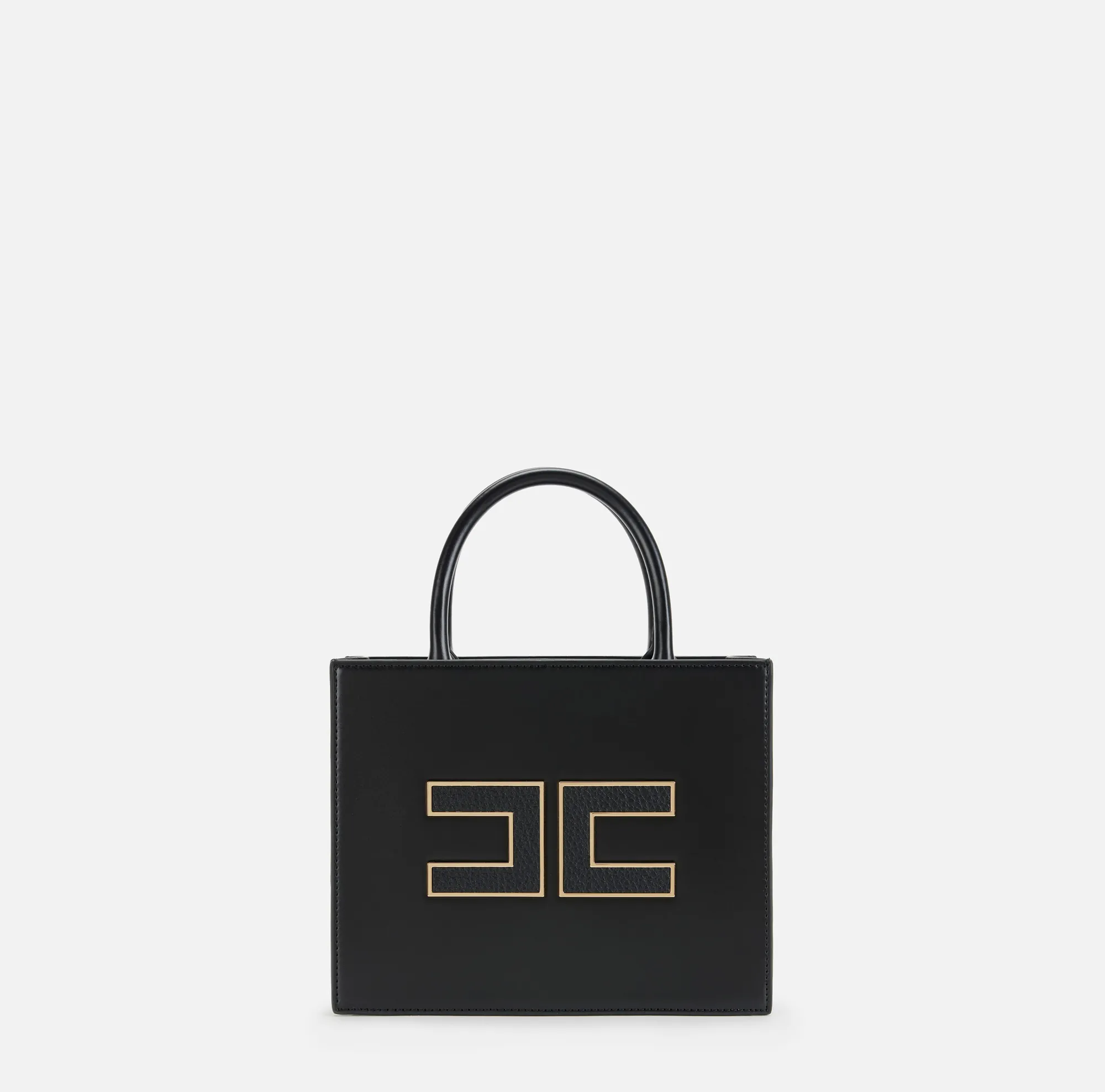 Elisabetta Franchi B'Small Bag With Logo' Black Bs33A56E2 153199