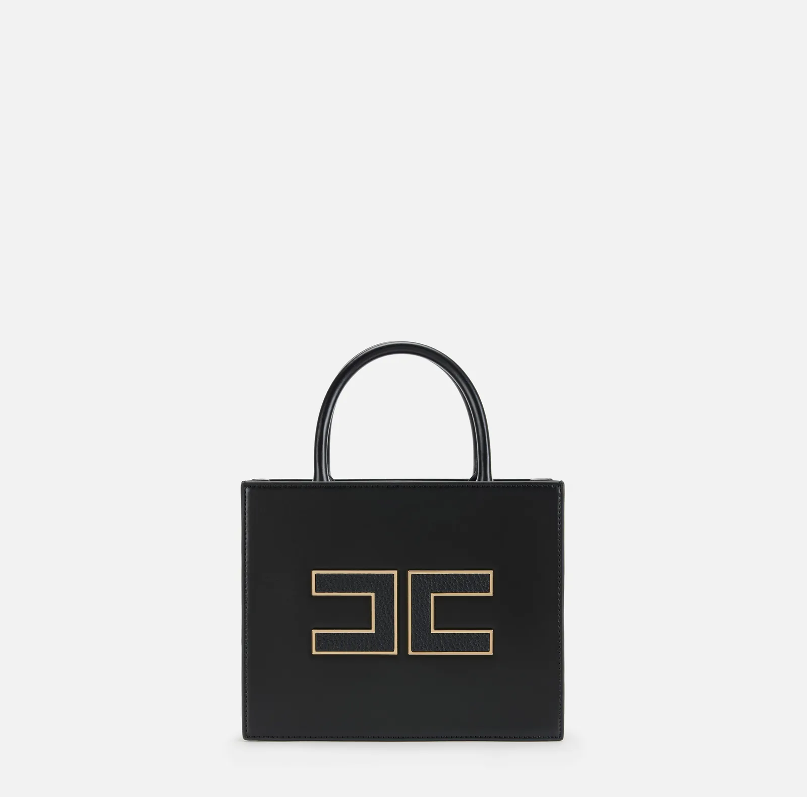 Elisabetta Franchi Borsa Piccola Con Logo Nero Bs33A56E2 153199