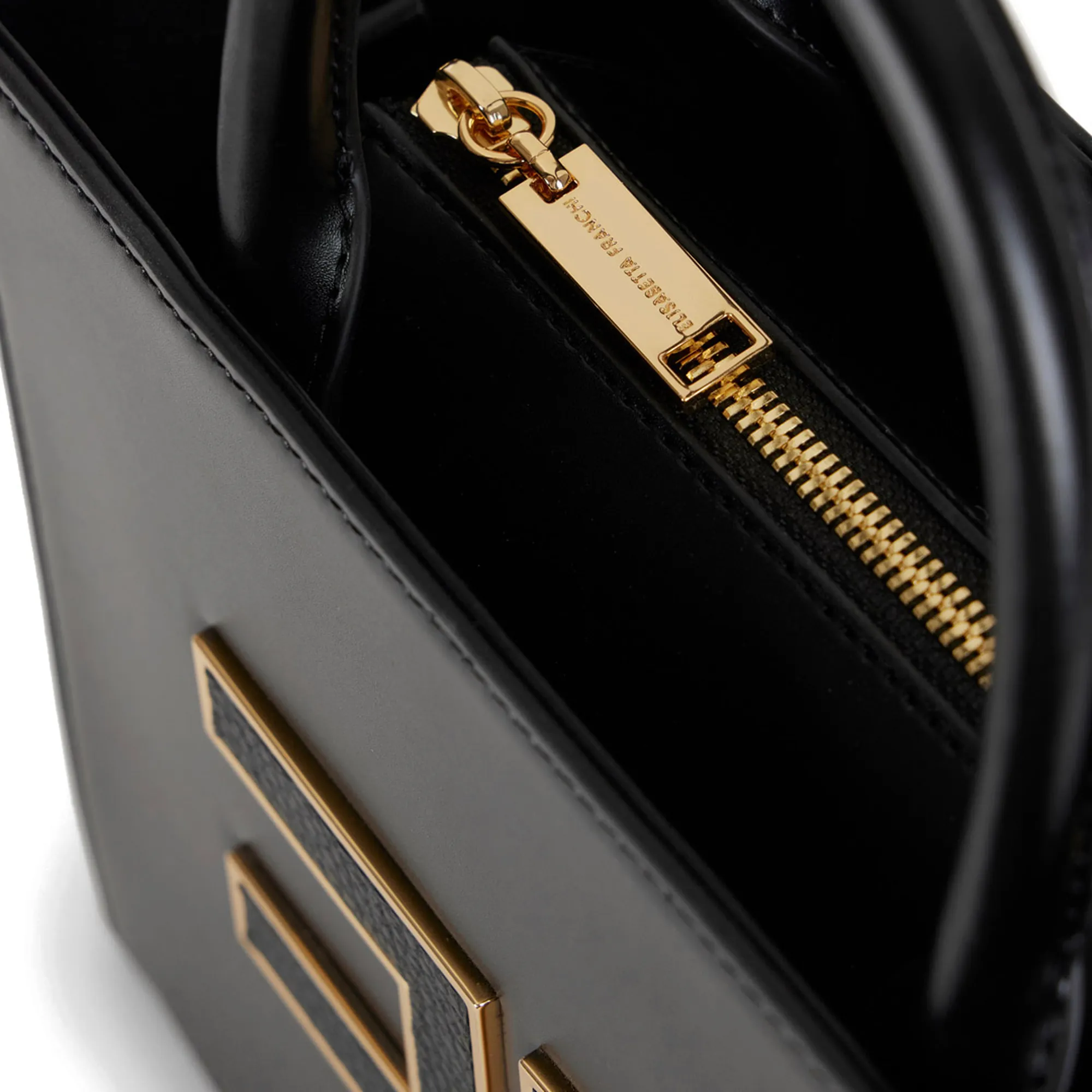 Elisabetta Franchi B'Small Bag With Logo' Black Bs33A56E2 153905