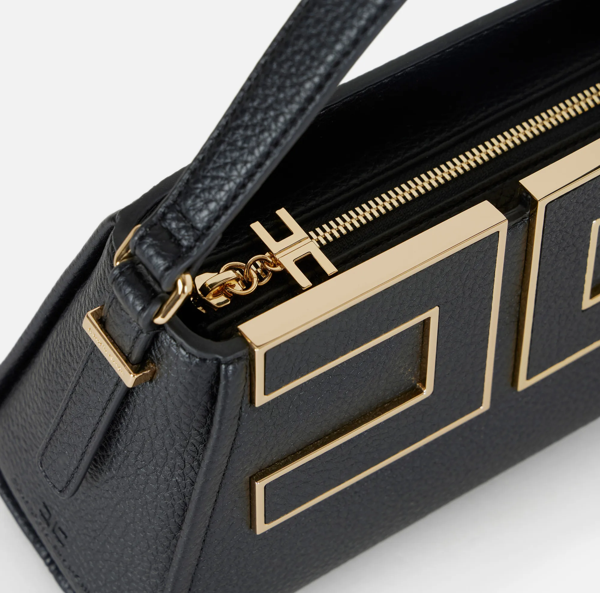 Elisabetta Franchi B'Small Bag With Logo' Black Bs36A56E2 153059
