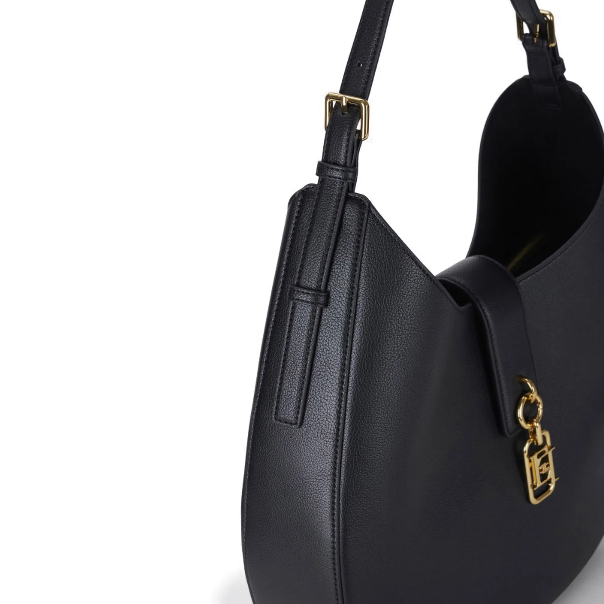 Elisabetta Franchi B'Round Bag With Charm' Black Bs06A62E2 179733