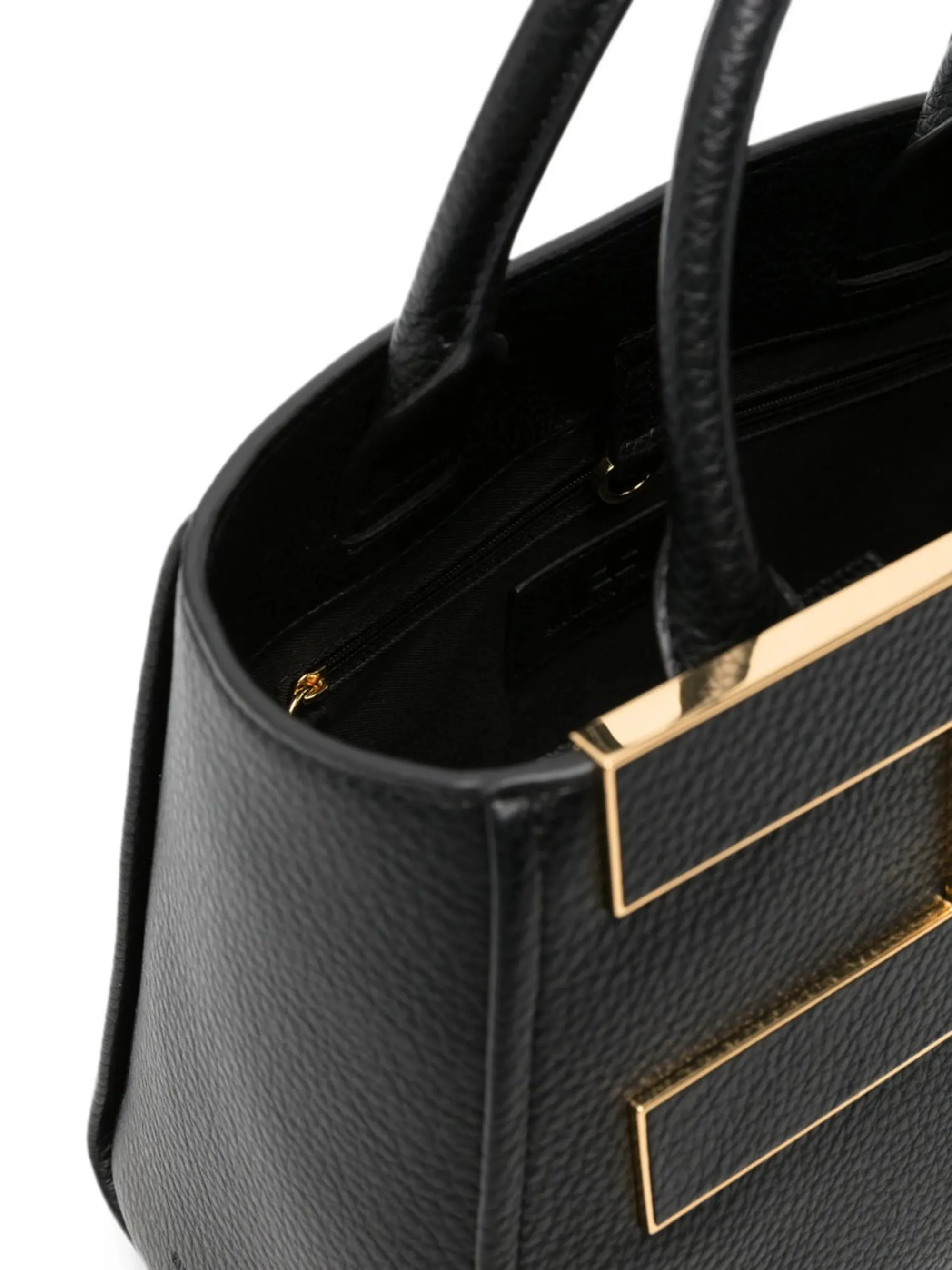 Elisabetta Franchi Borsa Tote Con Logo Nero Bs06A66E2 184442