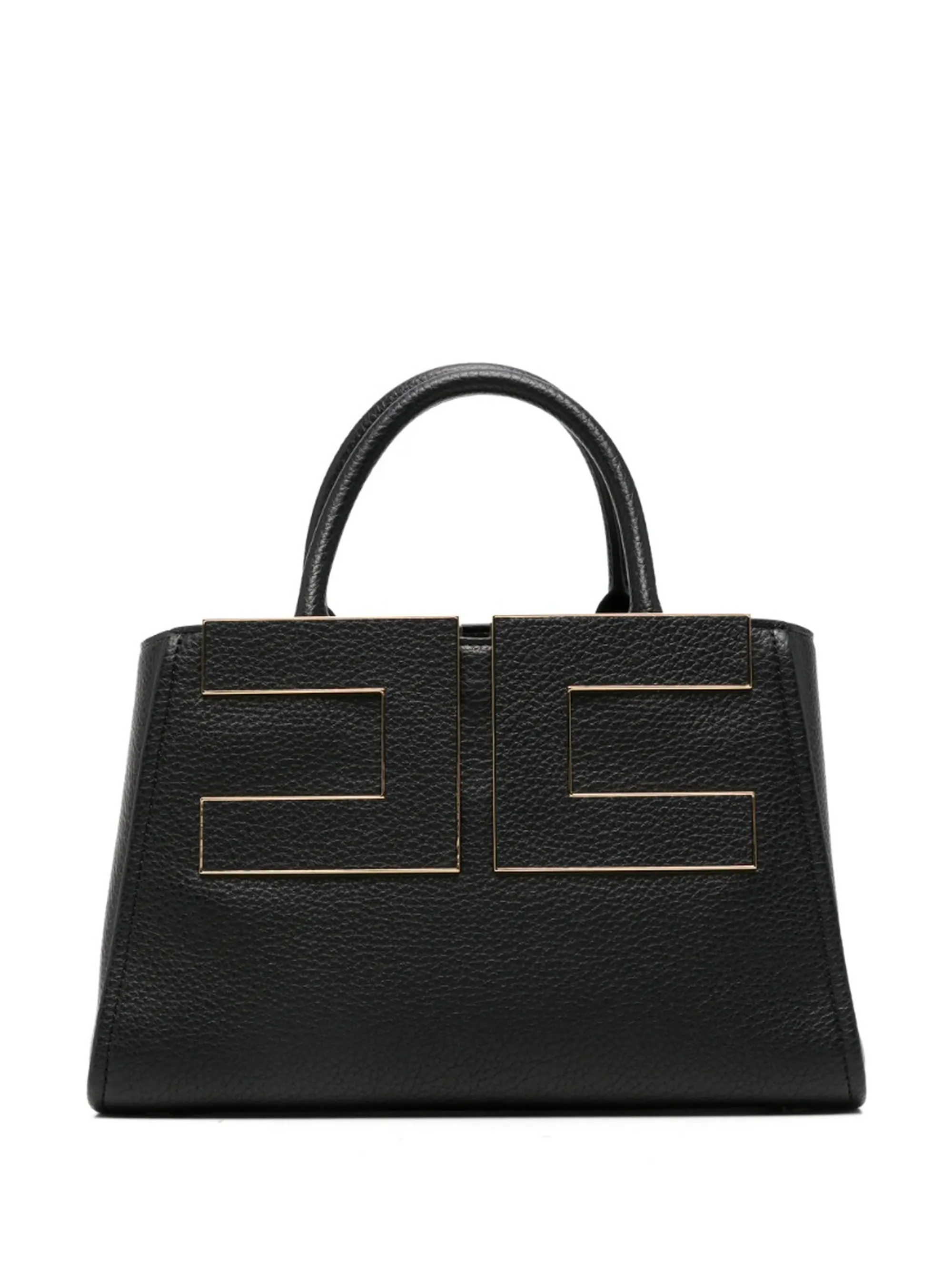 Elisabetta Franchi Borsa Tote Con Logo Nero Bs06A66E2 184445