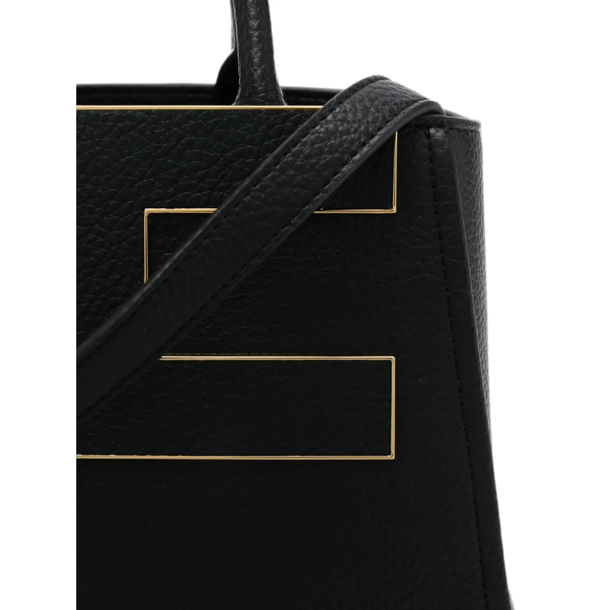 Elisabetta Franchi Borsa Tote Con Logo Media Nero Bs06A66E2 184841