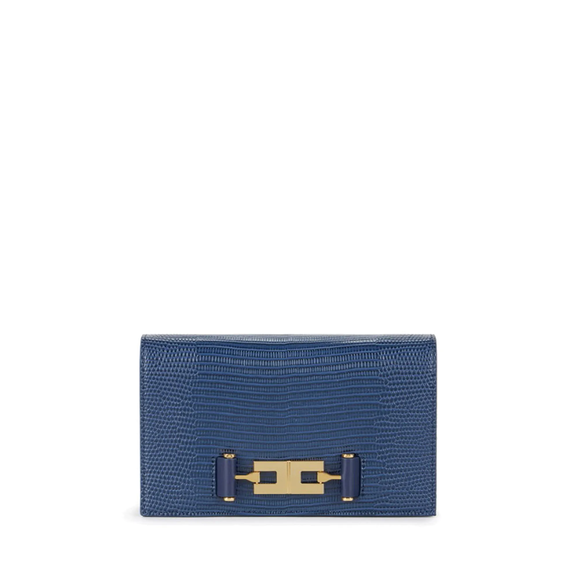 Elisabetta Franchi B'Shoulder Bag With Groumette Chain' Blu Bs08A66E2 184825