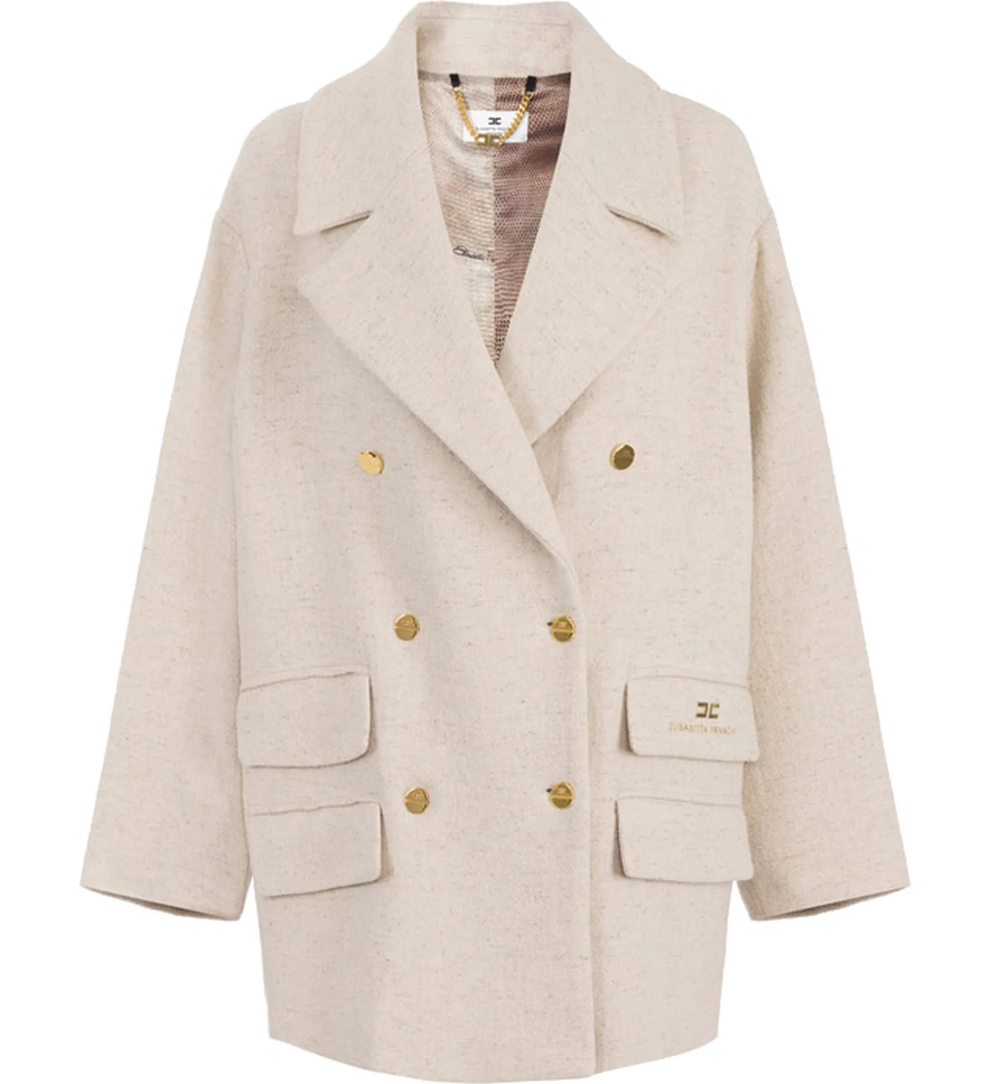 Elisabetta Franchi B'Wool Caban' Cp01156E2 153692