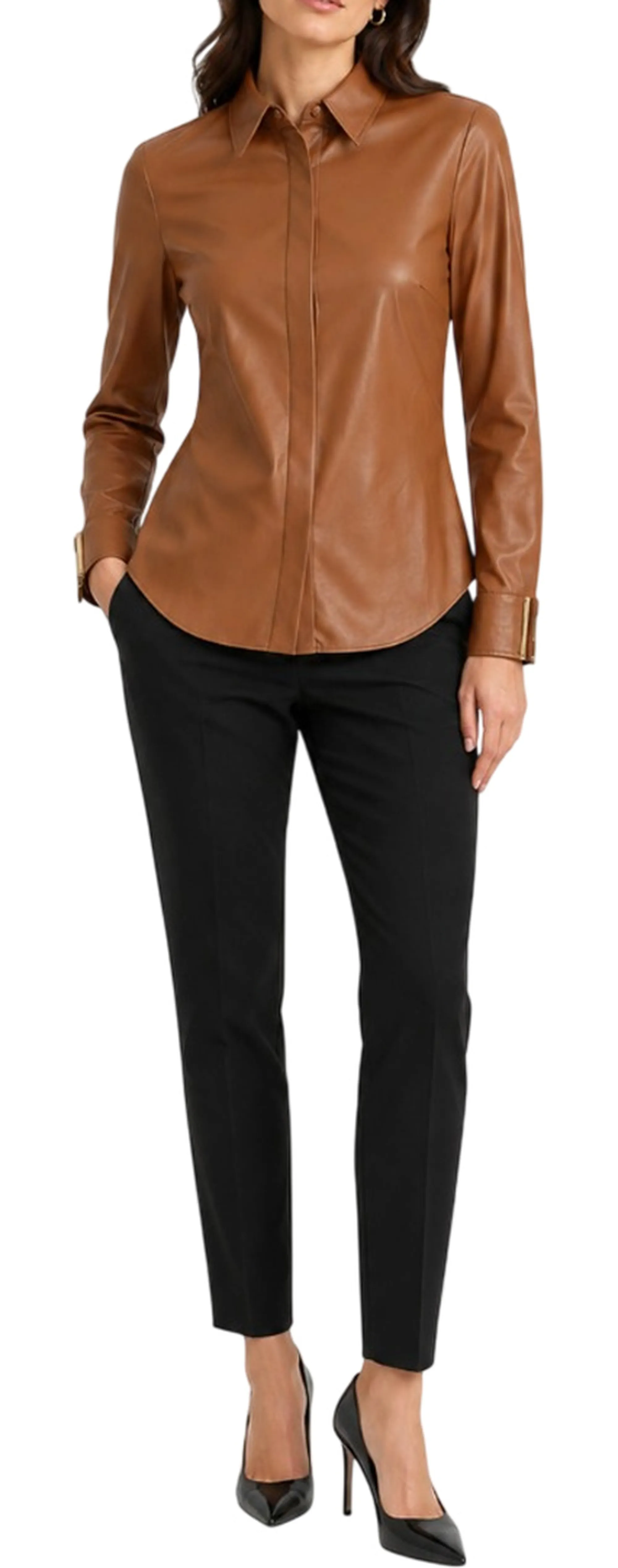 Elisabetta Franchi B'Shirt With Jewel Logo' Cigar Ca19566E2 185244