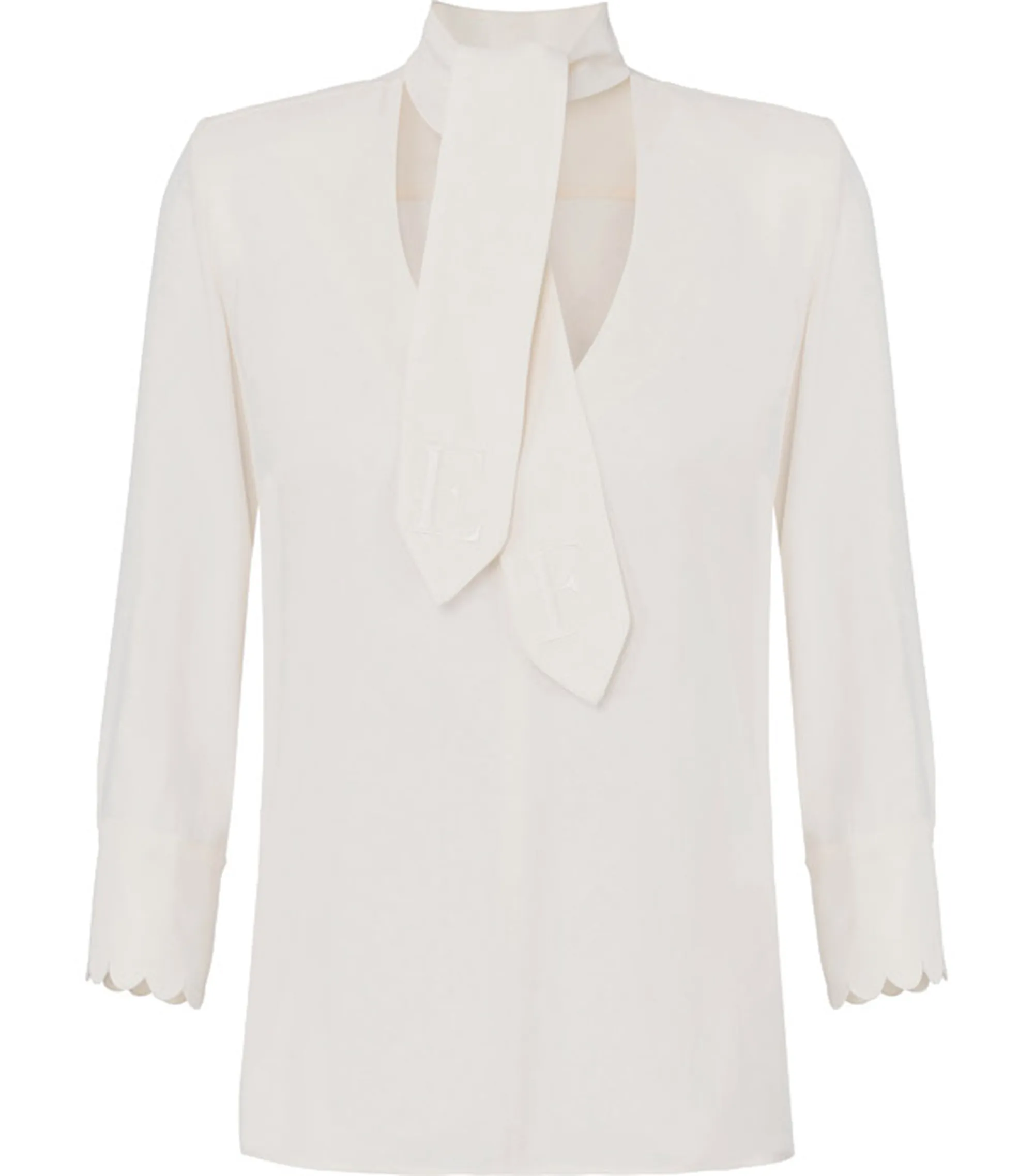 Elisabetta Franchi Camicia In Georgette Con Fusciacca Ca08956E2 153761