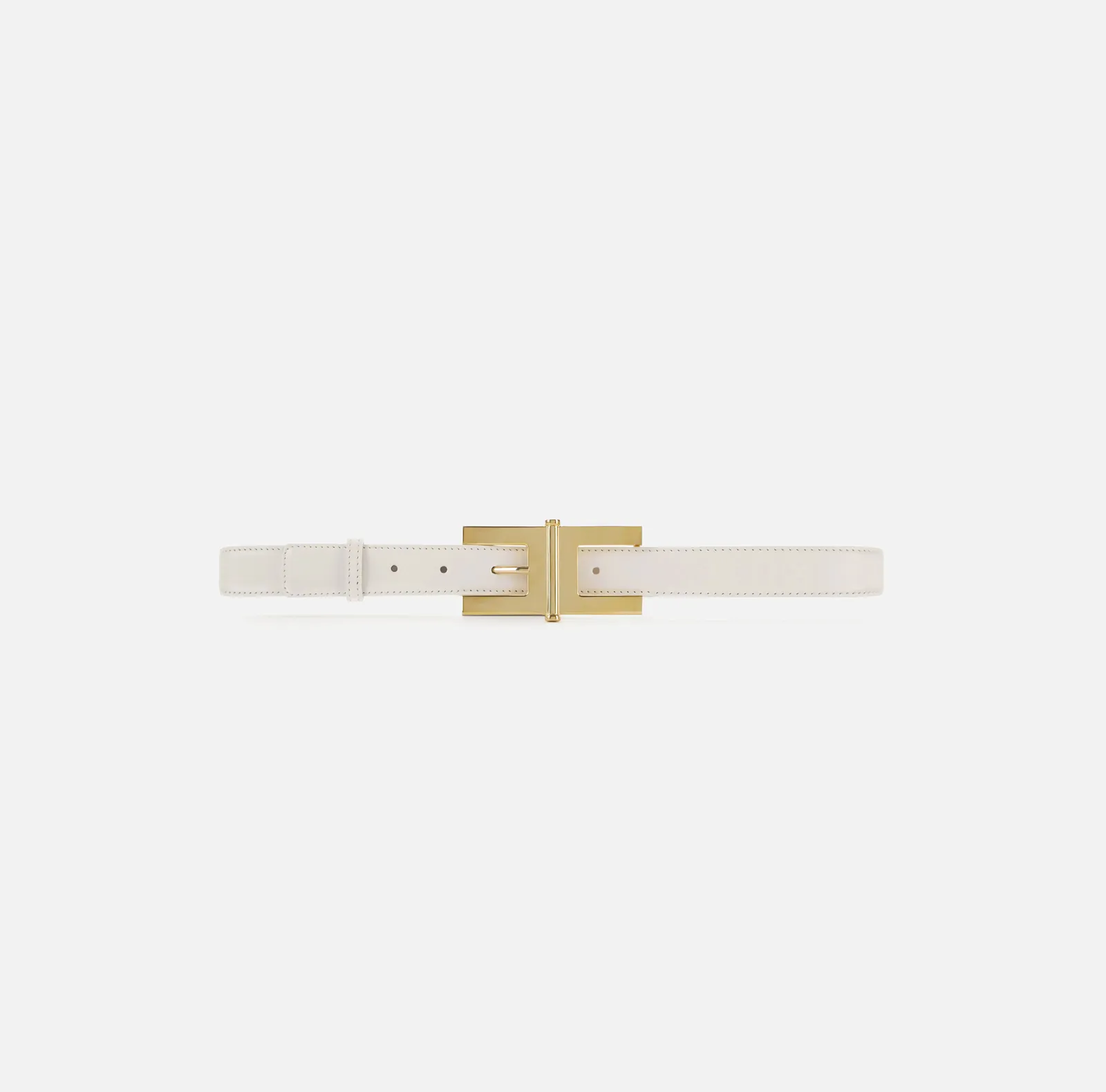 Elisabetta Franchi Cintura Con Fibbia Logo Milk Ct57S57E2 152974