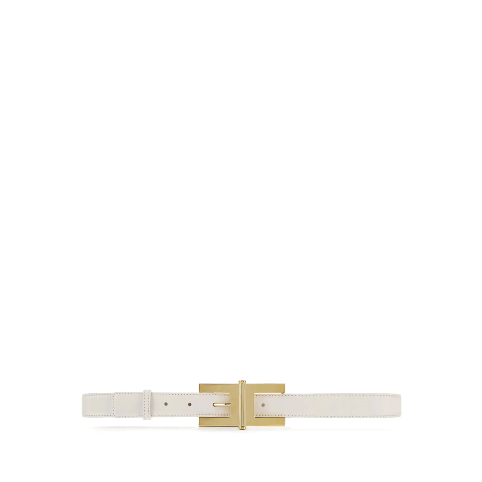 Elisabetta Franchi Cintura Con Fibbia Logo Milk Ct57S57E2 153794