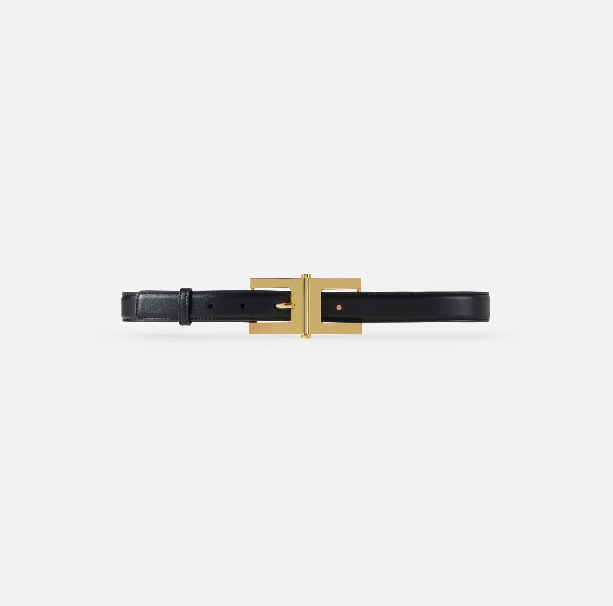 Elisabetta Franchi Cintura Con Fibbia Logo Nero Ct57S57E2 152976