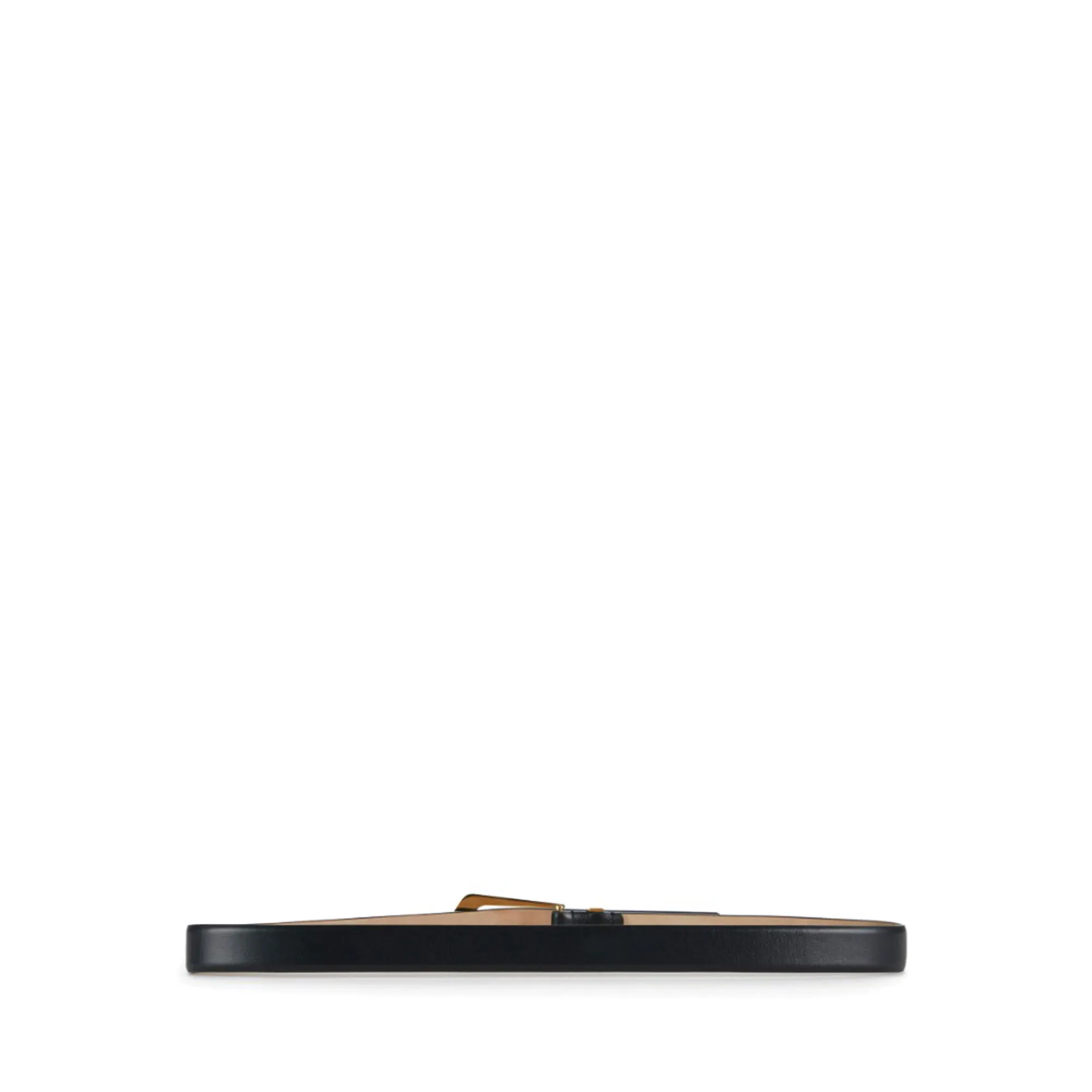 Elisabetta Franchi B'Leather Belt With Logo Details' Black Ct31S66E2 184814