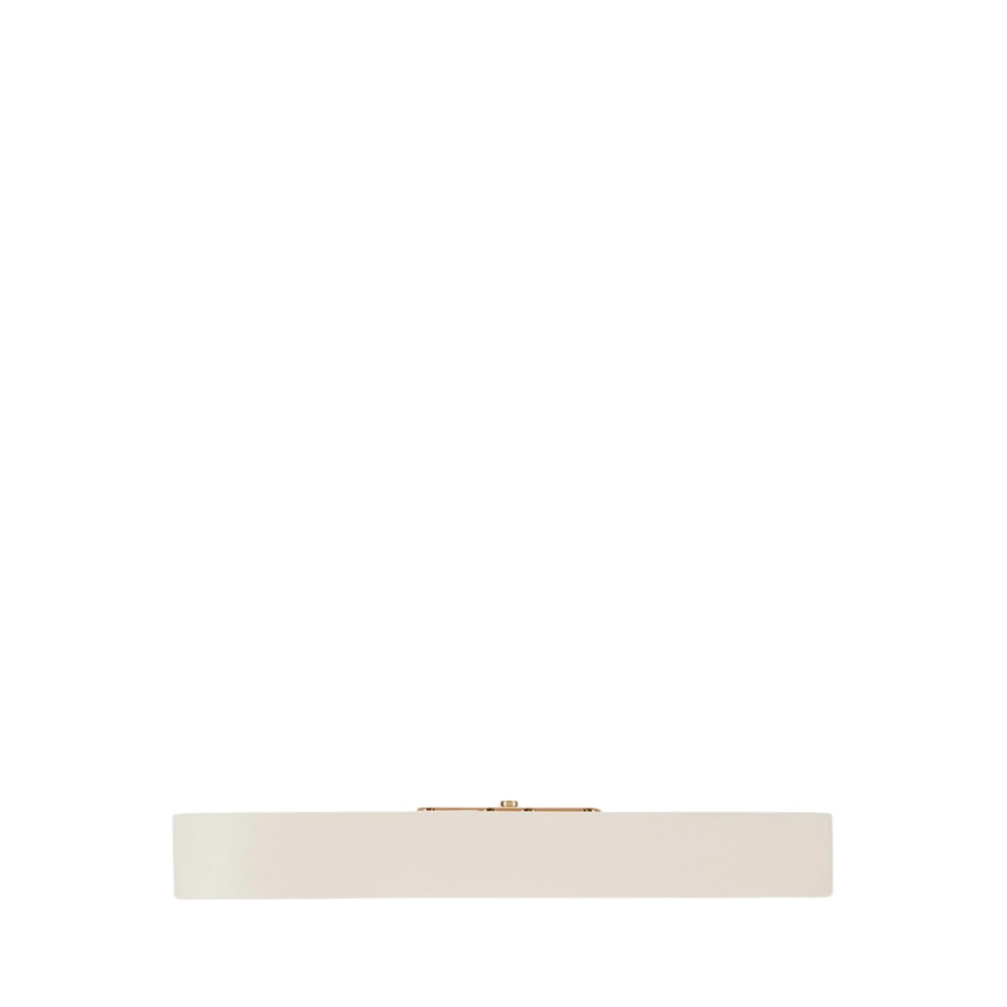 Elisabetta Franchi Cintura In Pelle Con Dettaglio Logo Avorio Ct50S61E2 179801