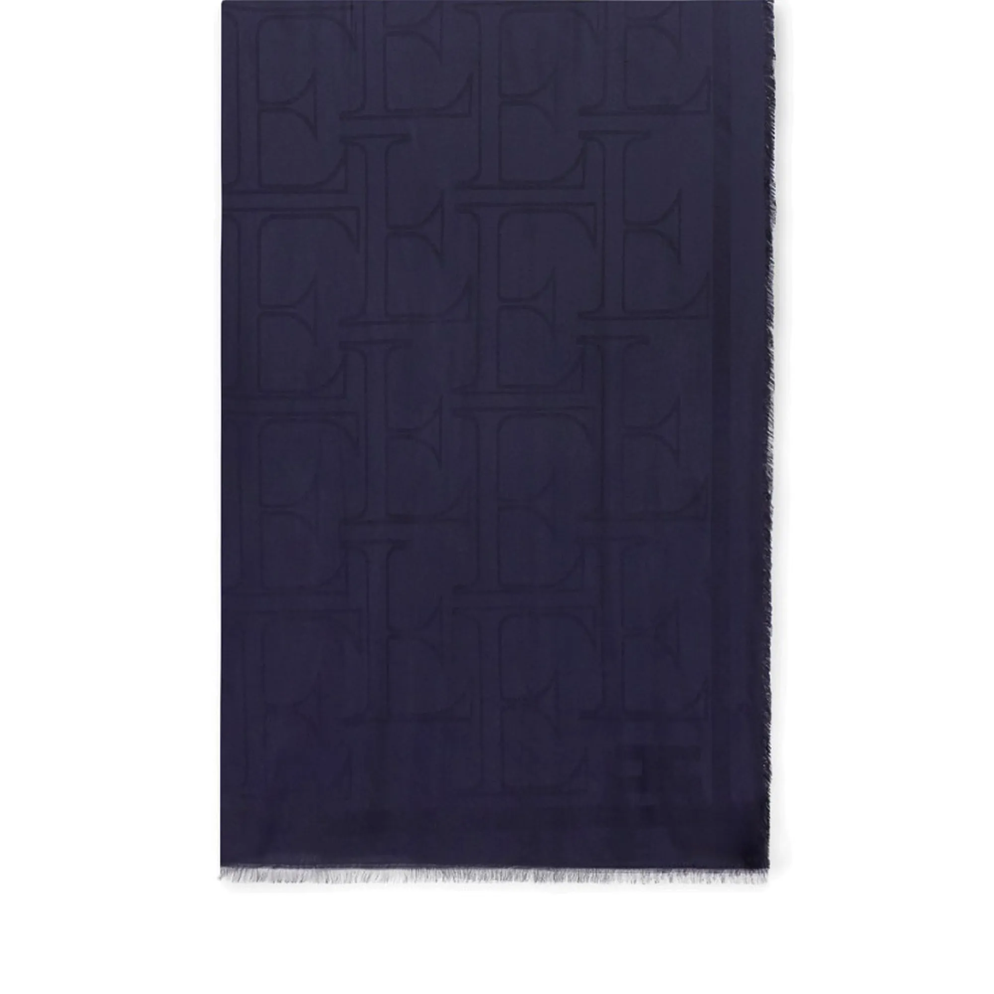 Elisabetta Franchi Foulard In Viscosa E Modal Blu Sc03F66E2 184801