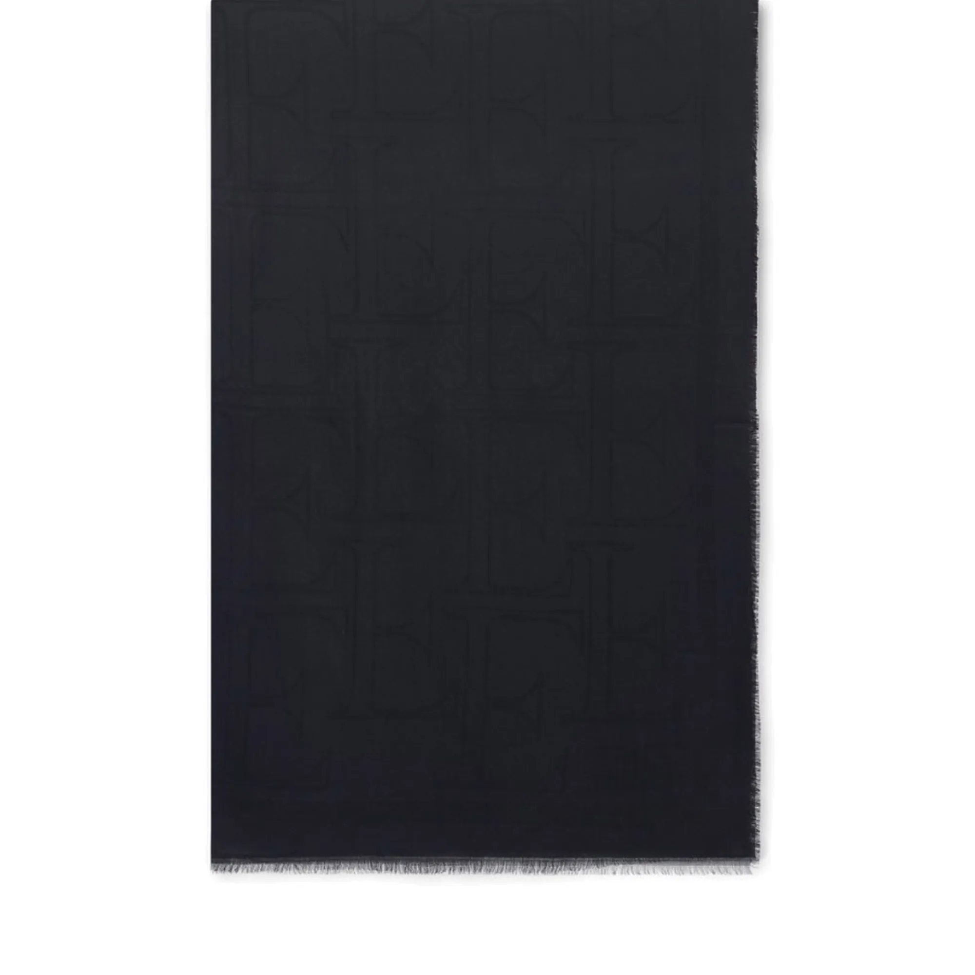 Elisabetta Franchi Foulard In Viscosa E Modal Nero Sc03F66E2 184799