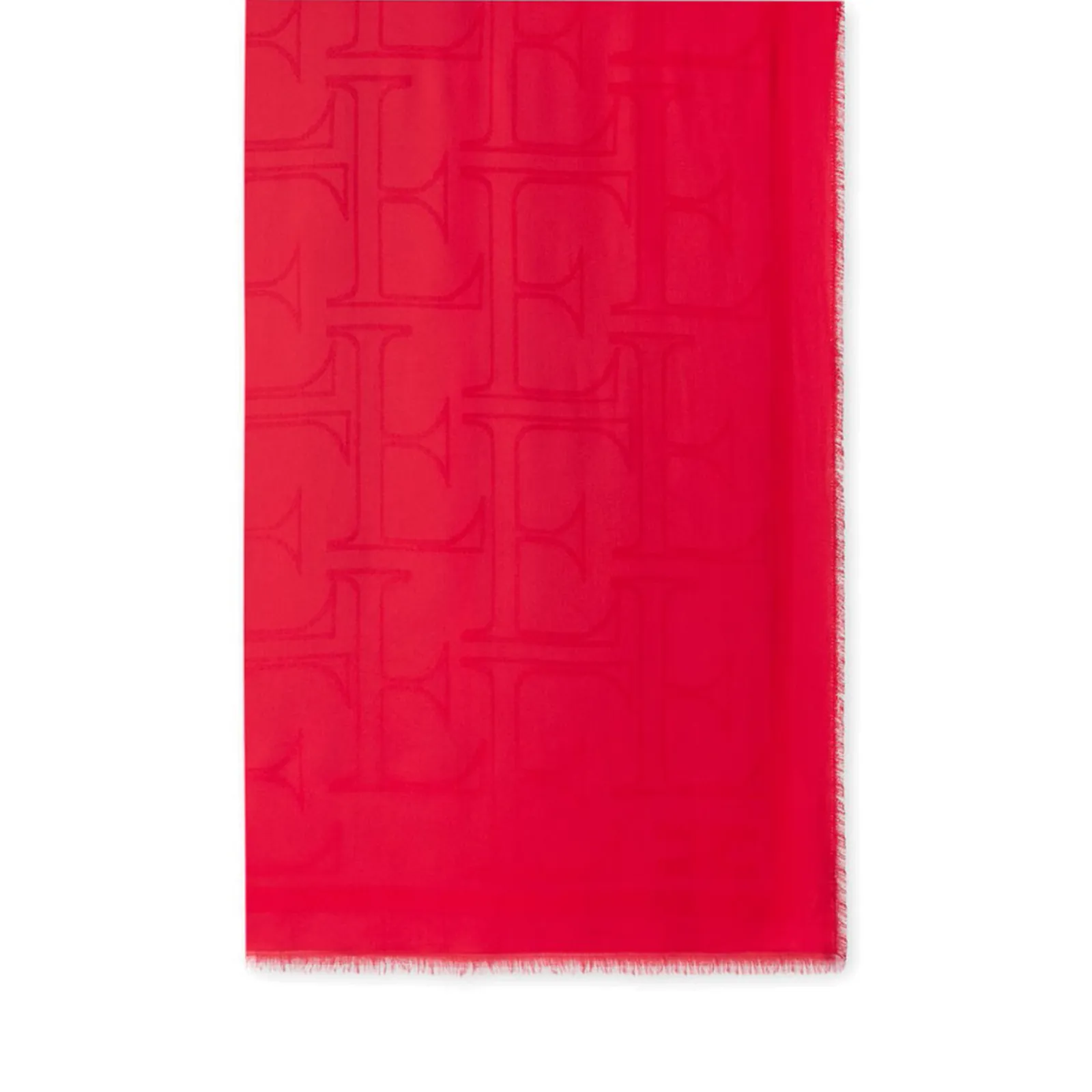 Elisabetta Franchi Foulard In Viscosa E Modal Rosso Sc03F66E2 184804