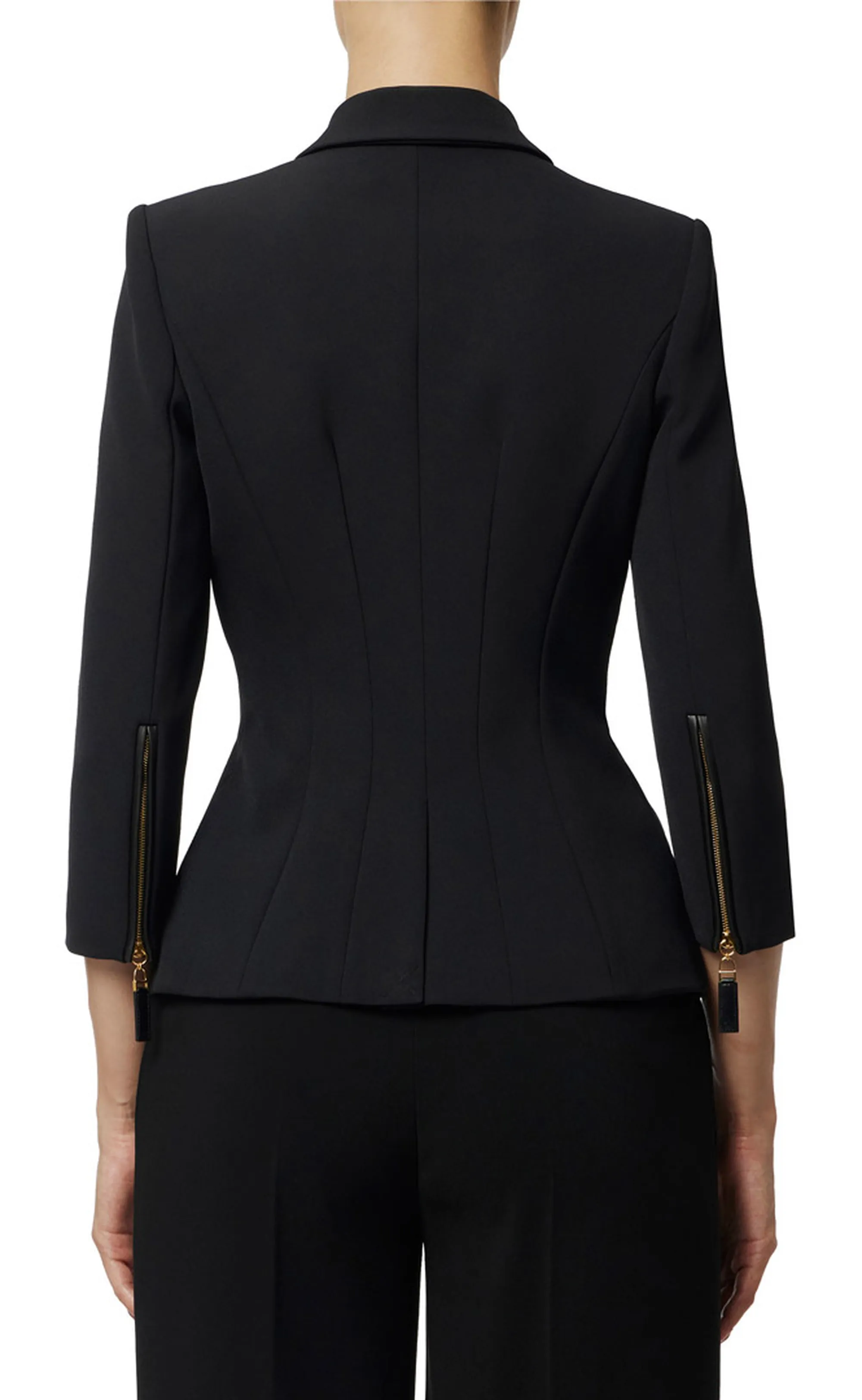 Elisabetta Franchi Giacca In Doppio Crepe Gi17456E2 153685