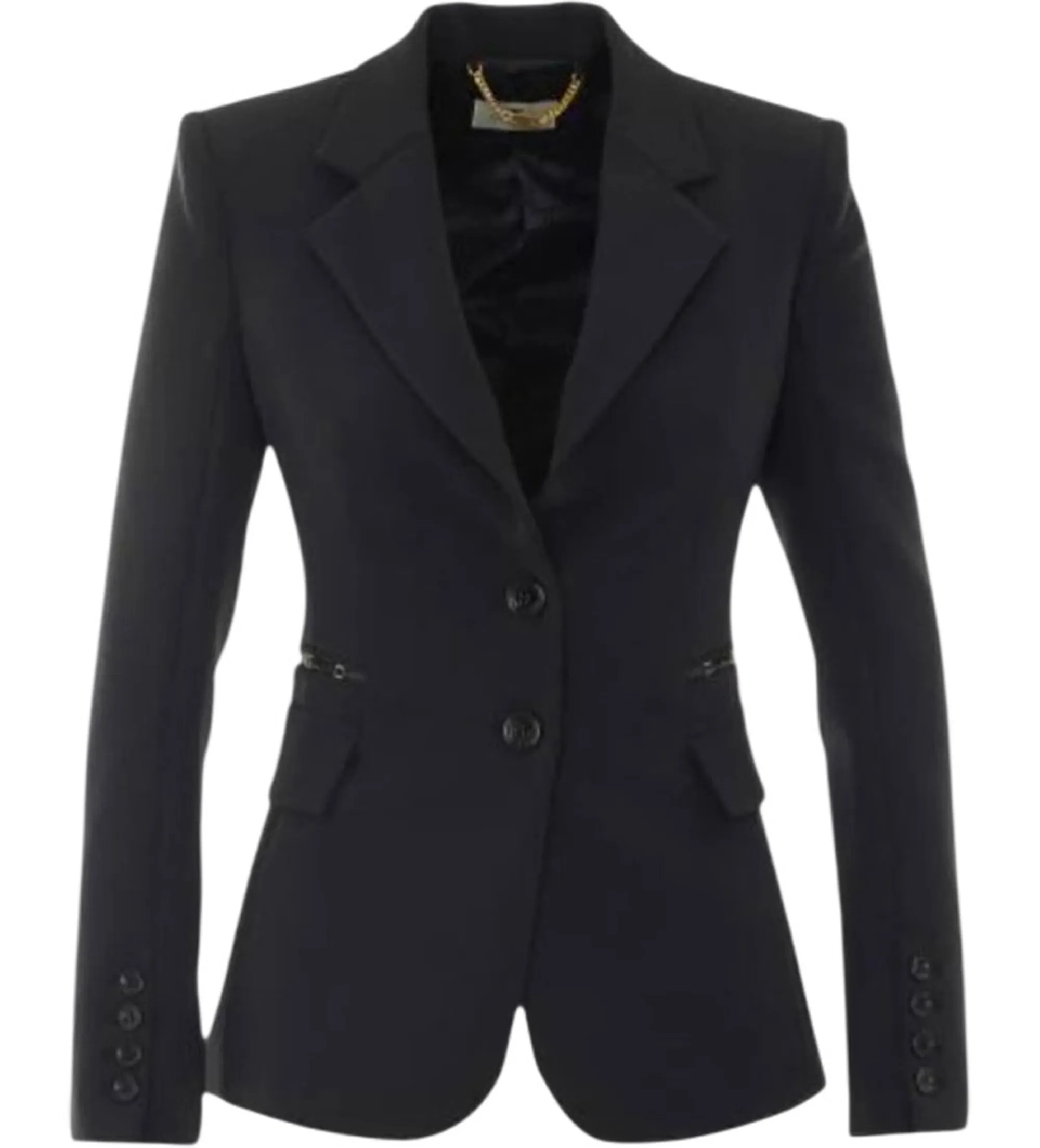 Elisabetta Franchi B'Double Stretch Crepe Jacket' Black Gi27466E2 185159