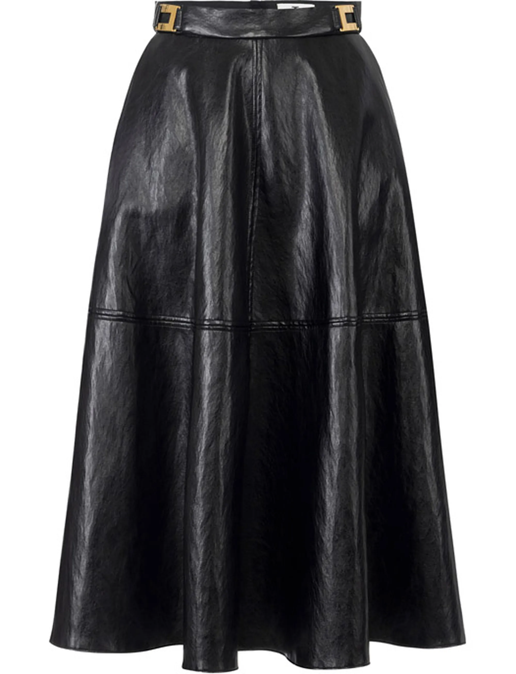Elisabetta Franchi Gonna In Craquele Con Dettagli Logo Go13656E2 153655