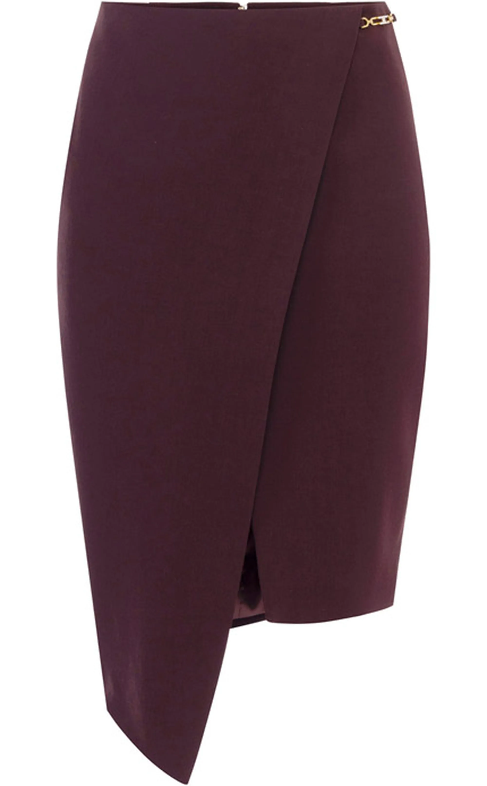 Elisabetta Franchi Gonna In Crepe Con Dettaglio Gioiello Go13556E2 153660