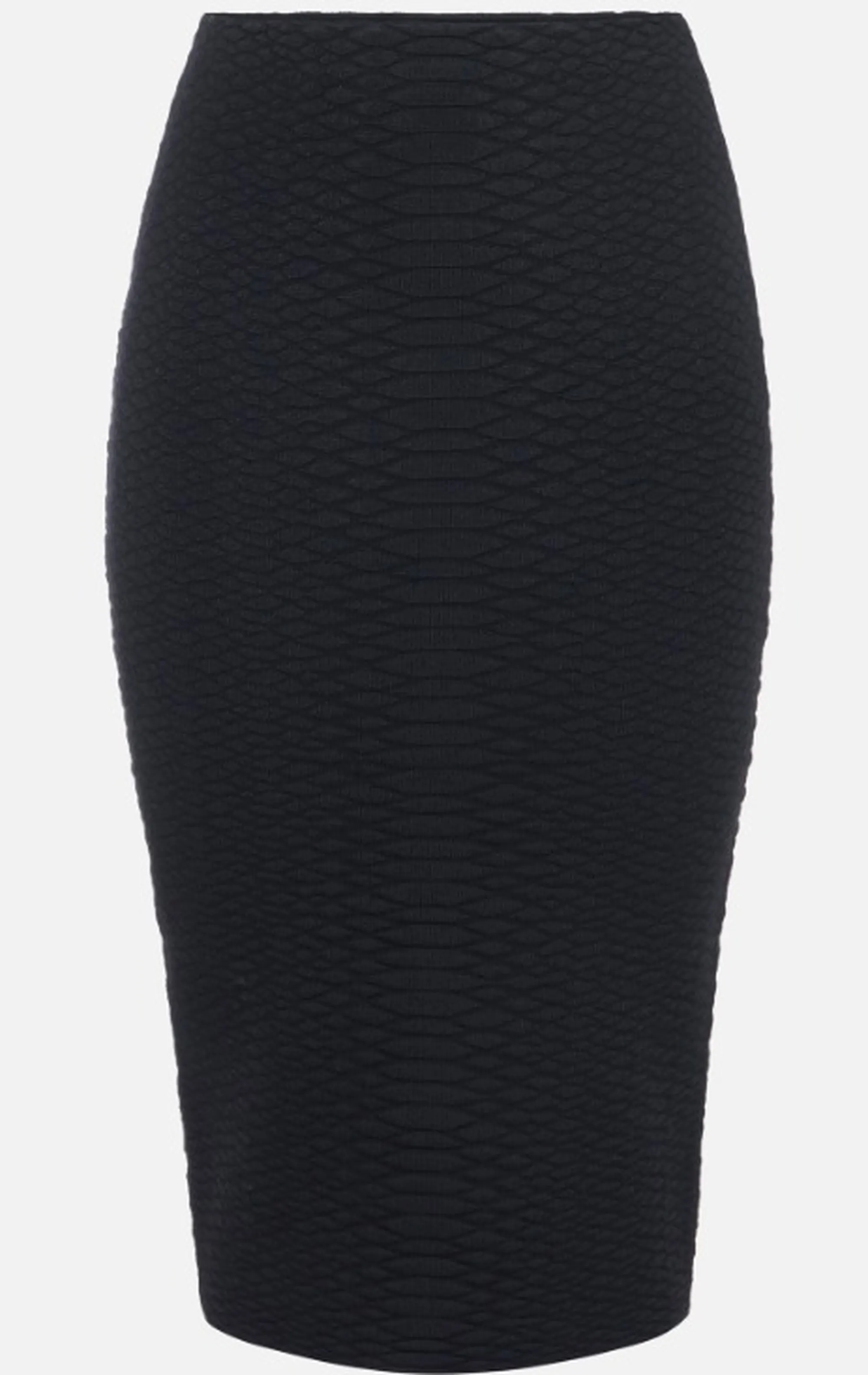Elisabetta Franchi B'Snake-Weave Knit Skirt' Black Gk10S67E2 188358