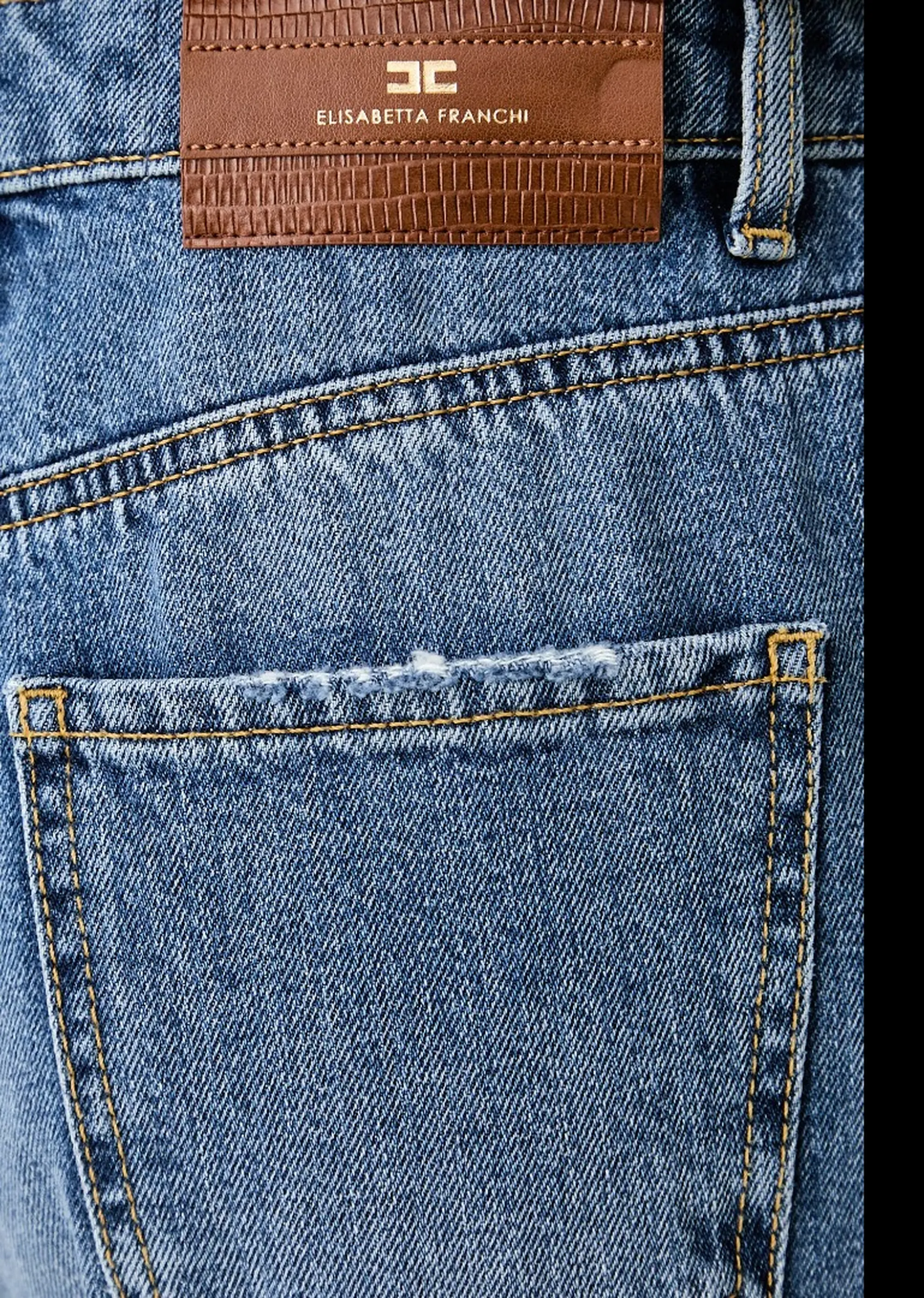 Elisabetta Franchi Jeans Relaxed Fit Denim Pj14D66E2 184597