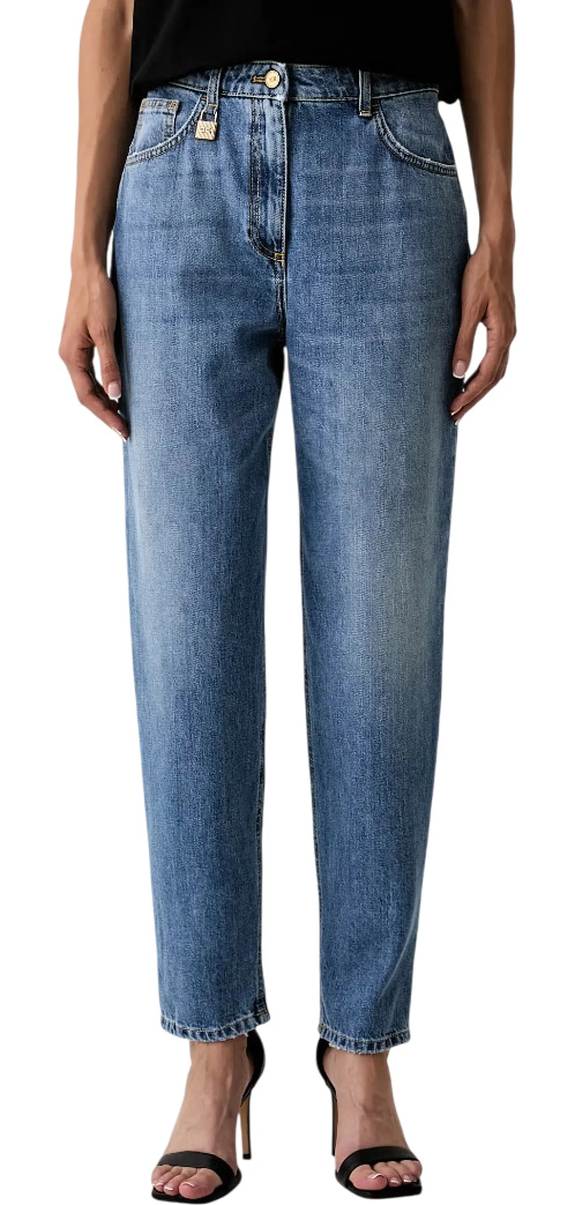 Elisabetta Franchi Jeans Relaxed Fit Denim Pj14D66E2 184984
