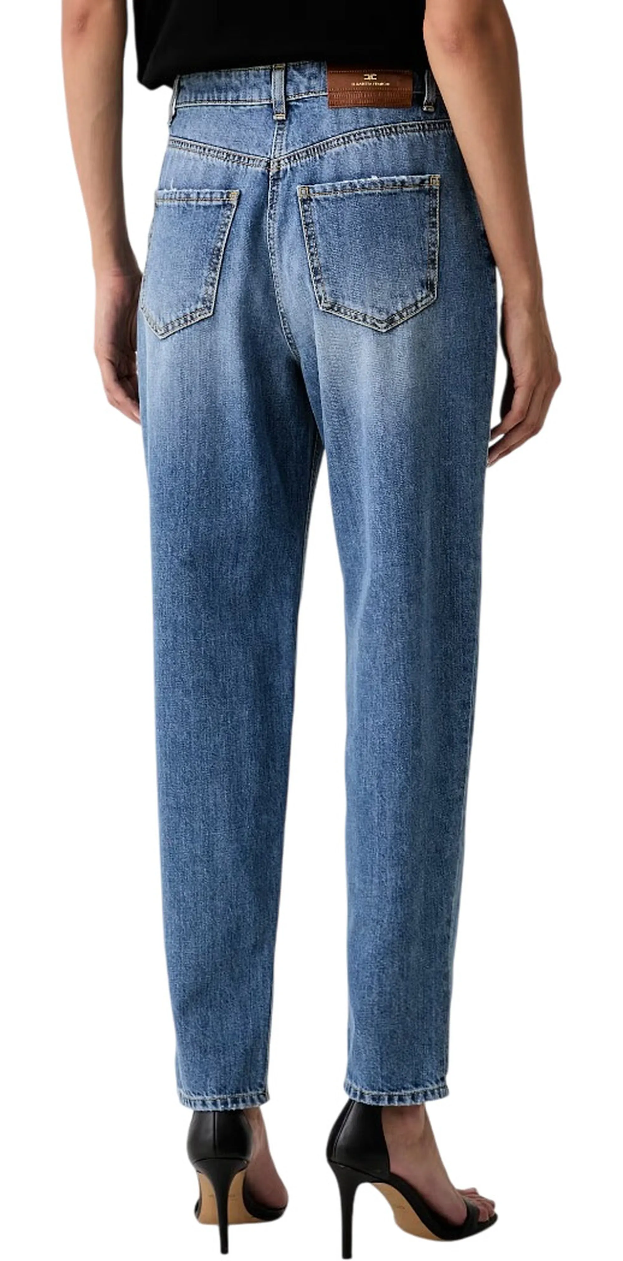 Elisabetta Franchi Jeans Relaxed Fit Denim Pj14D66E2 184985