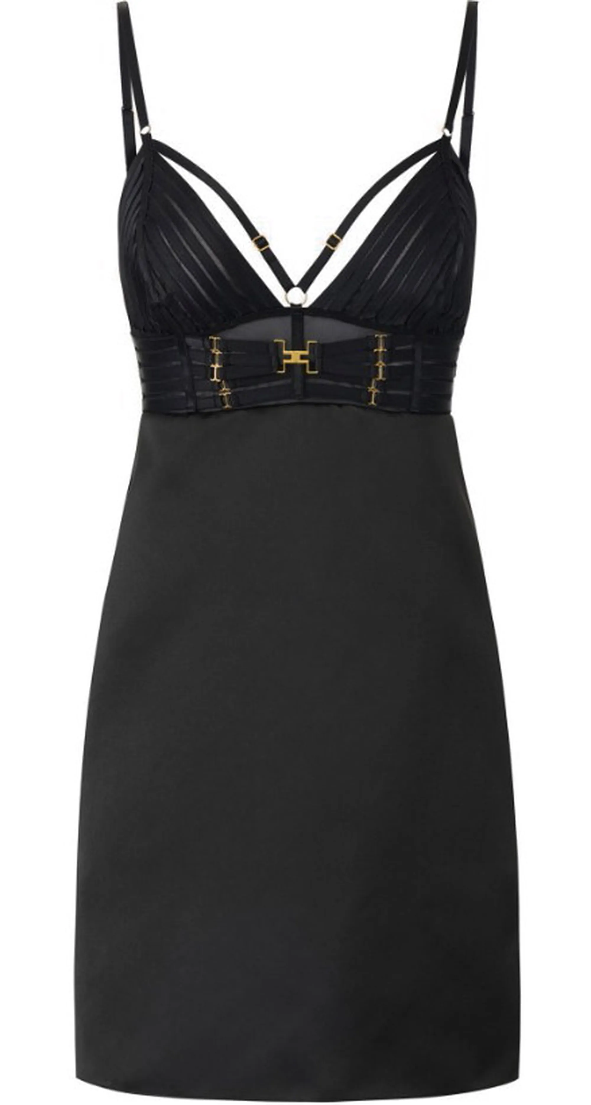 Elisabetta Franchi B'Mini Duchesse Dress With Elastic Bands' Black Ab95062E2 176664