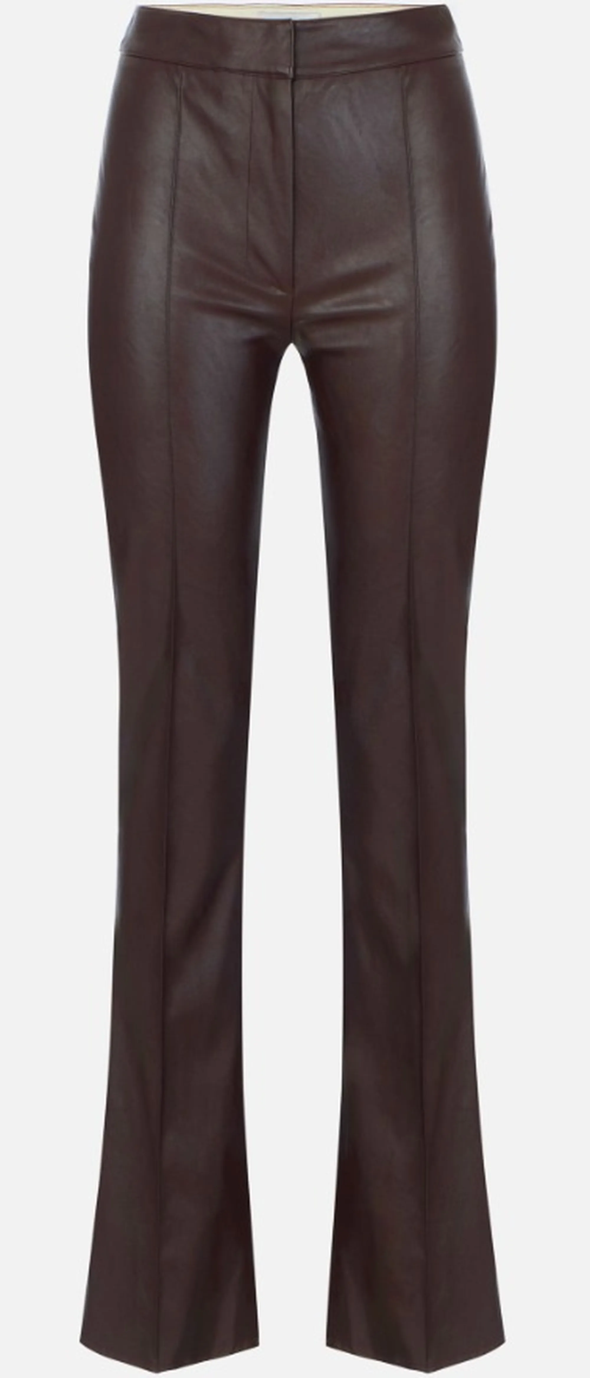 Elisabetta Franchi B'Trousers With Ribs' Chocolate Pa18866E2 188371