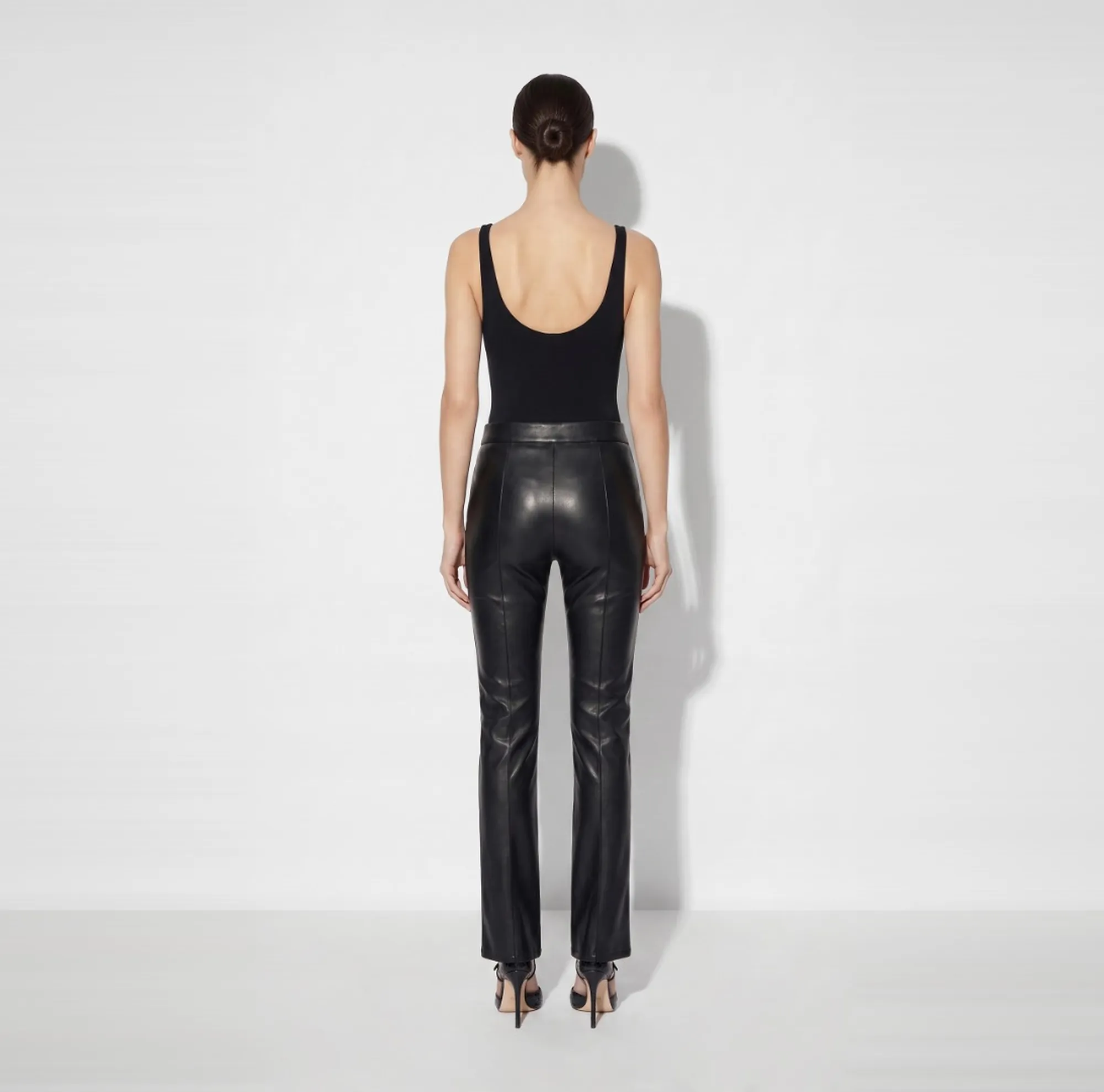 Elisabetta Franchi B'Trousers With Ribs' Black Pa18866E2 188366