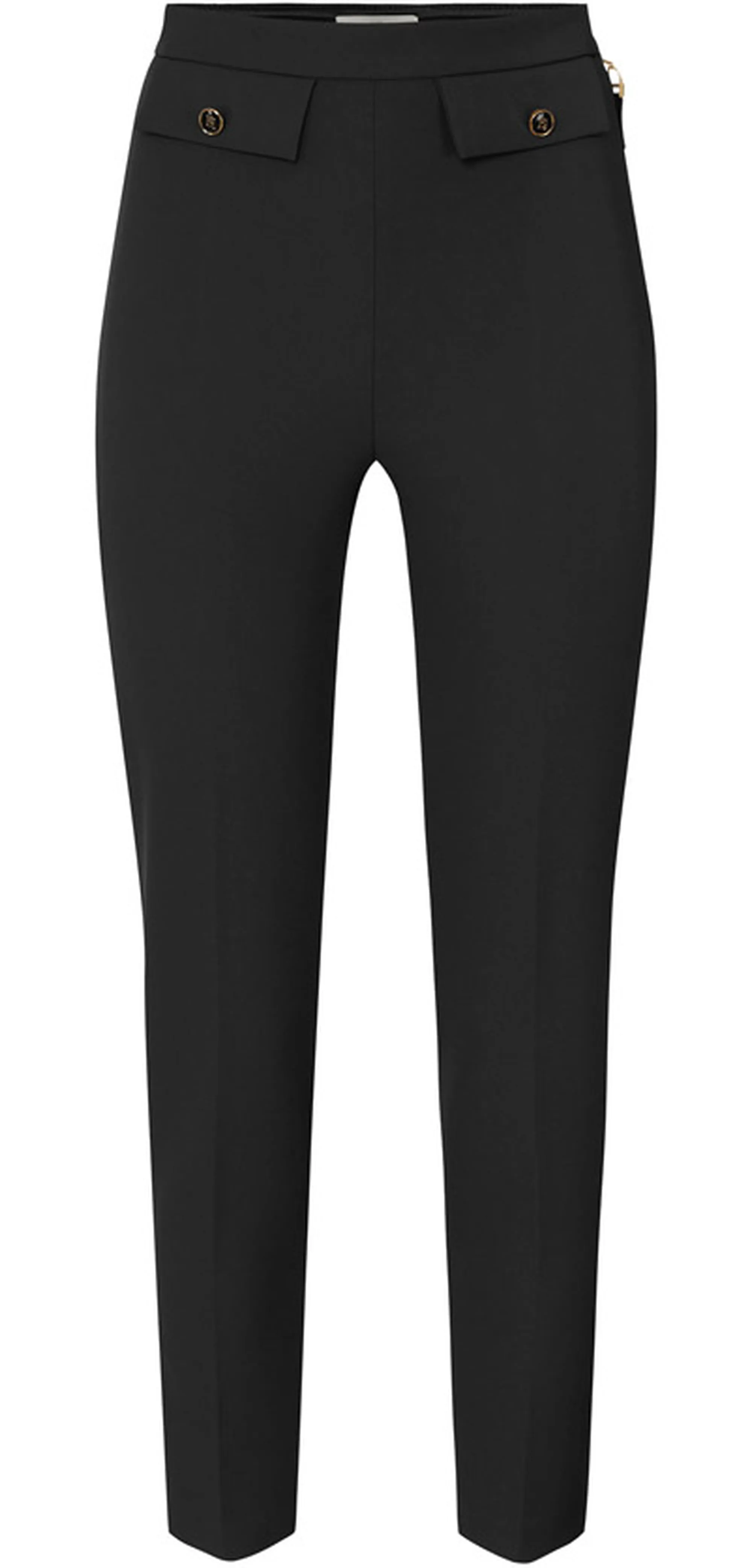 Elisabetta Franchi Pantalone In Doppio Crepe Pa12056E2 153551