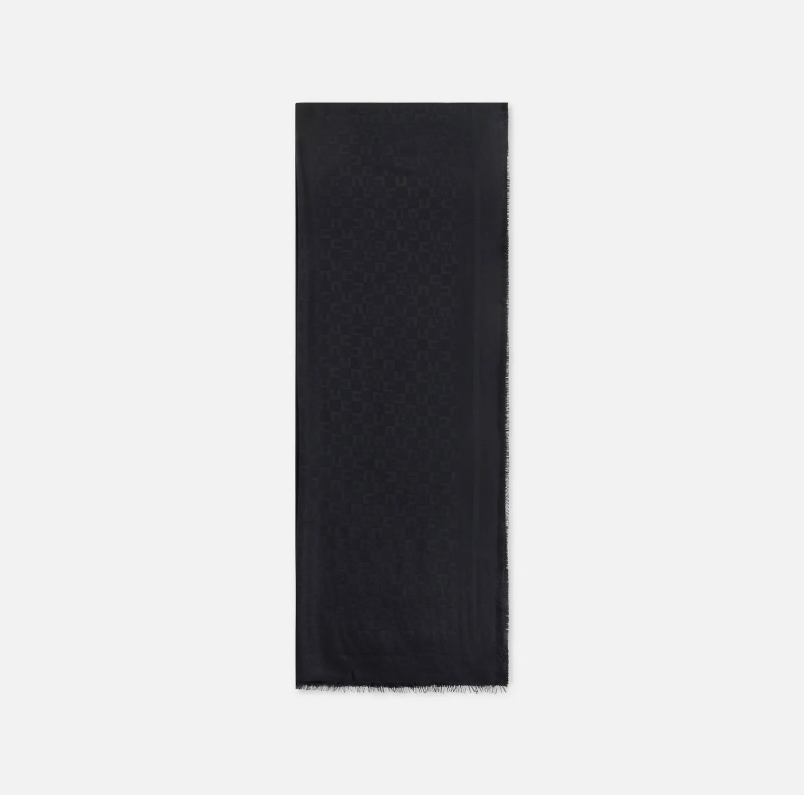 Elisabetta Franchi Sciarpa Con Pattern Logo Nero Sc11F56E2 153181