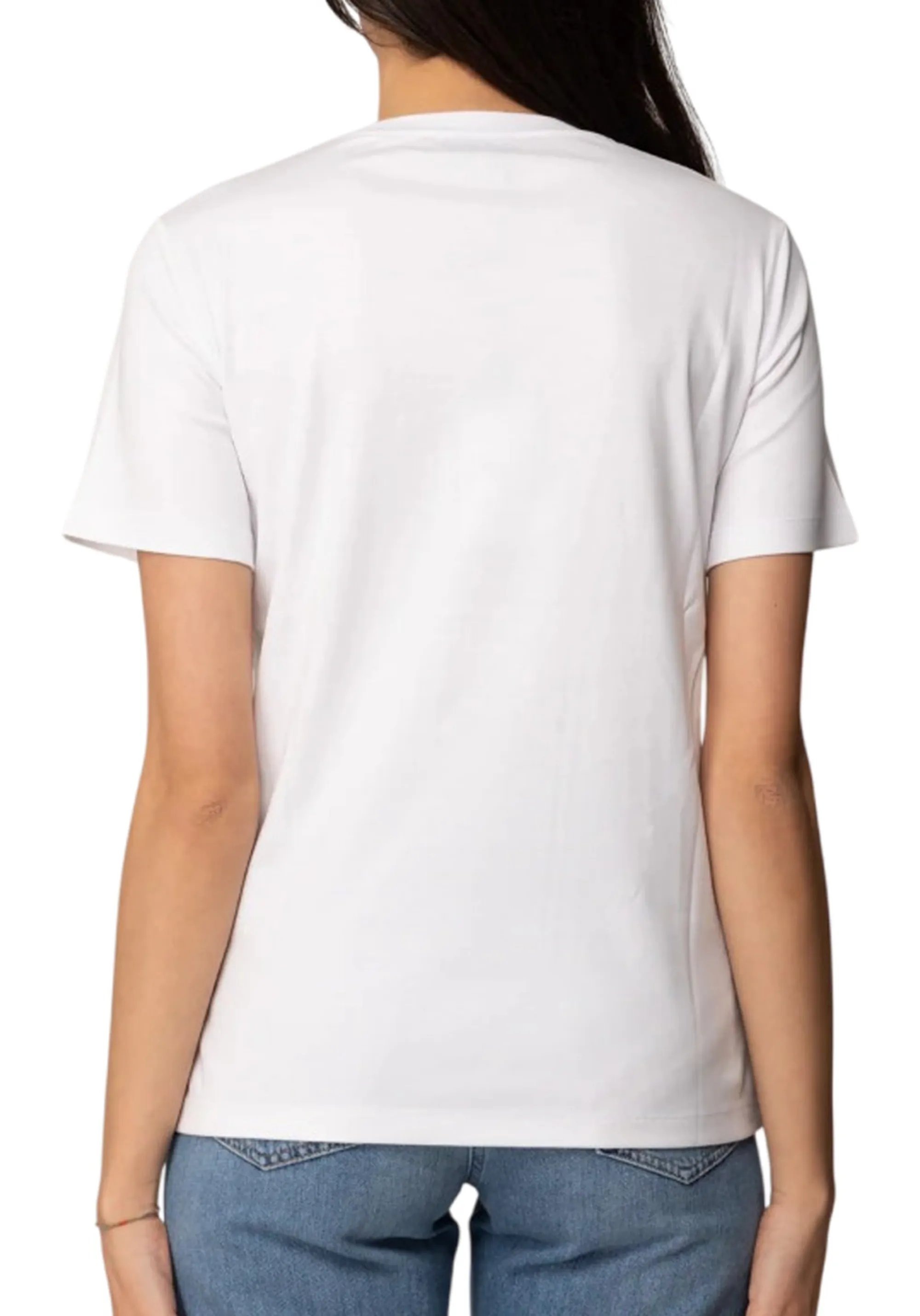 Elisabetta Franchi T-Shirt Gesso Ma01761E2 178119