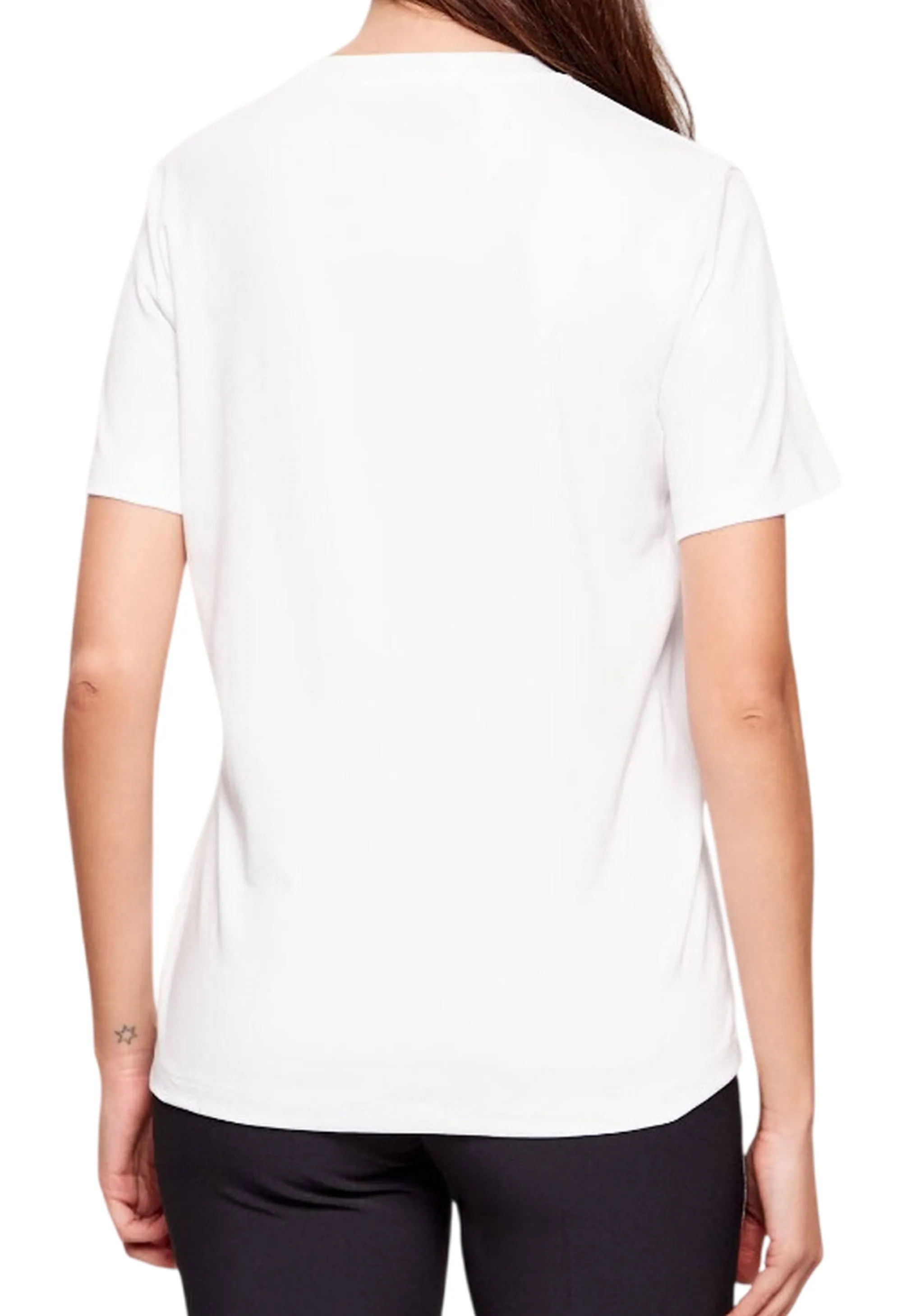 Elisabetta Franchi T-Shirt Gesso Ma01761E2 183622