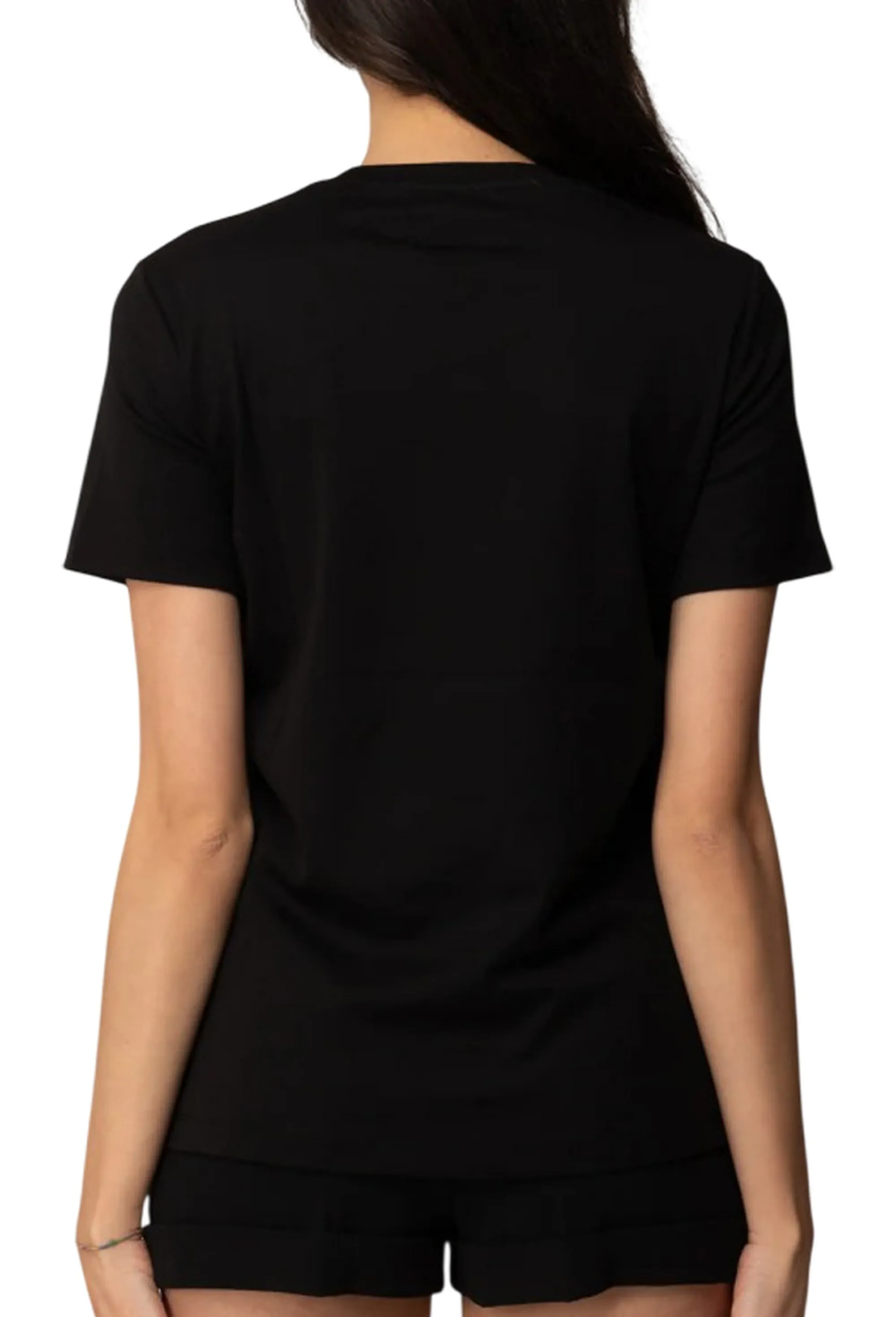 Elisabetta Franchi T-Shirt Nero Ma01761E2 178122
